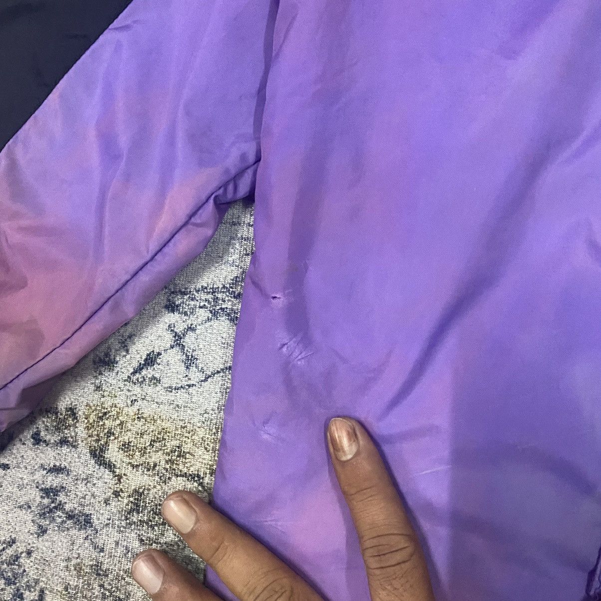 Vintage Vintage Japanese Faded Purple Rainbow Anorox Hoodies Size US XL / EU 56 / 4 - 7 Thumbnail