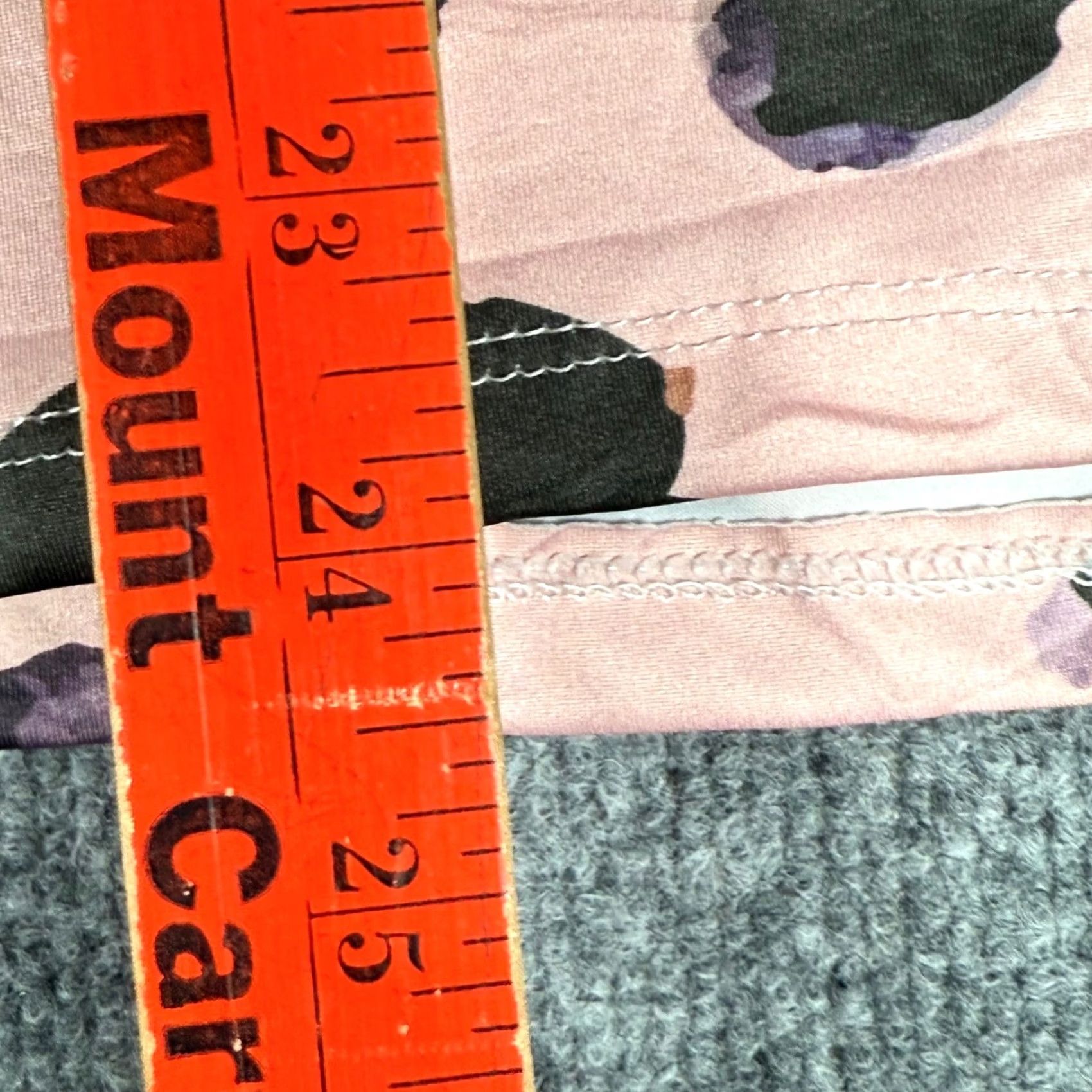Pinko Womens Pink Leopard Print Midi Skirt Knit Lightweight A-Line Elastic Waist XS Slender Casual Womens Size 26" / US 2 / IT 38 - 3 Thumbnail