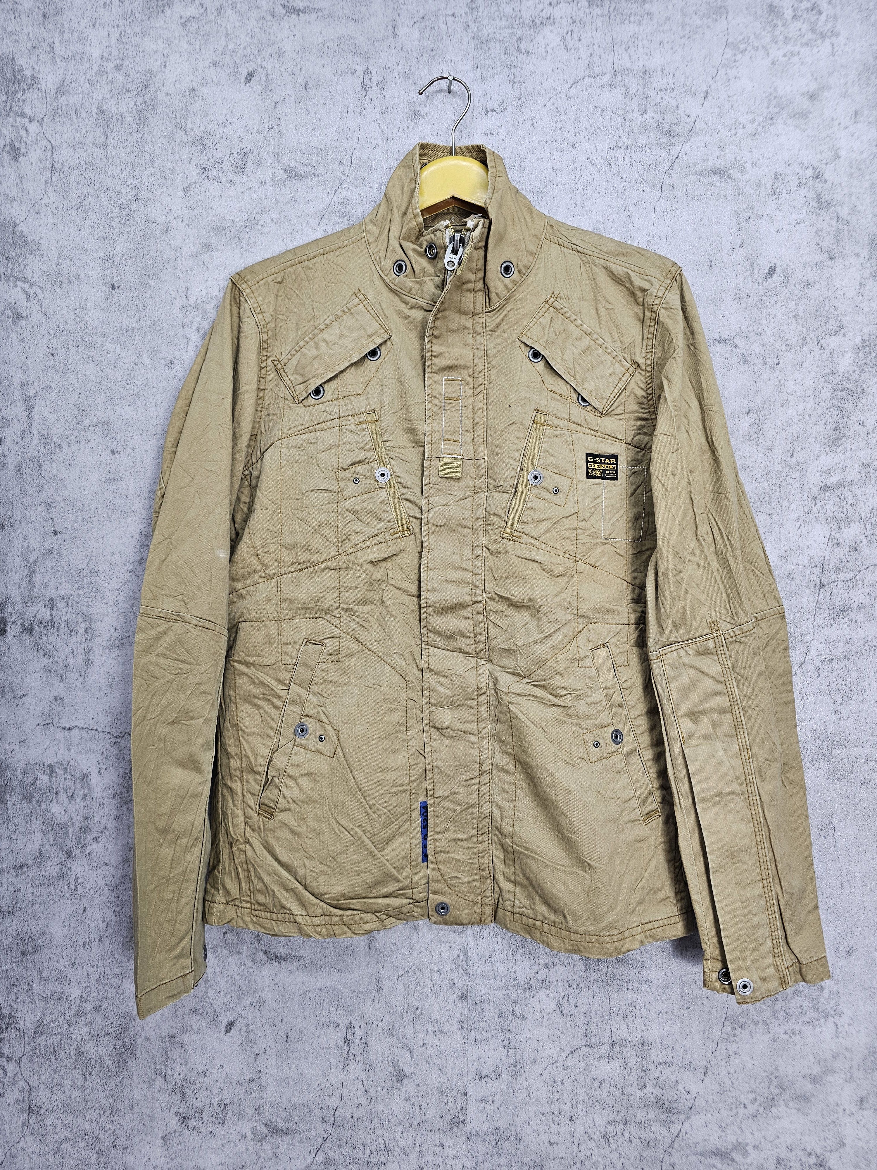 Other G-STAR RAW Multi Pockets Bikers Riders Jacket J0054 Size US M / EU 48-50 / 2 - 1 Thumbnail