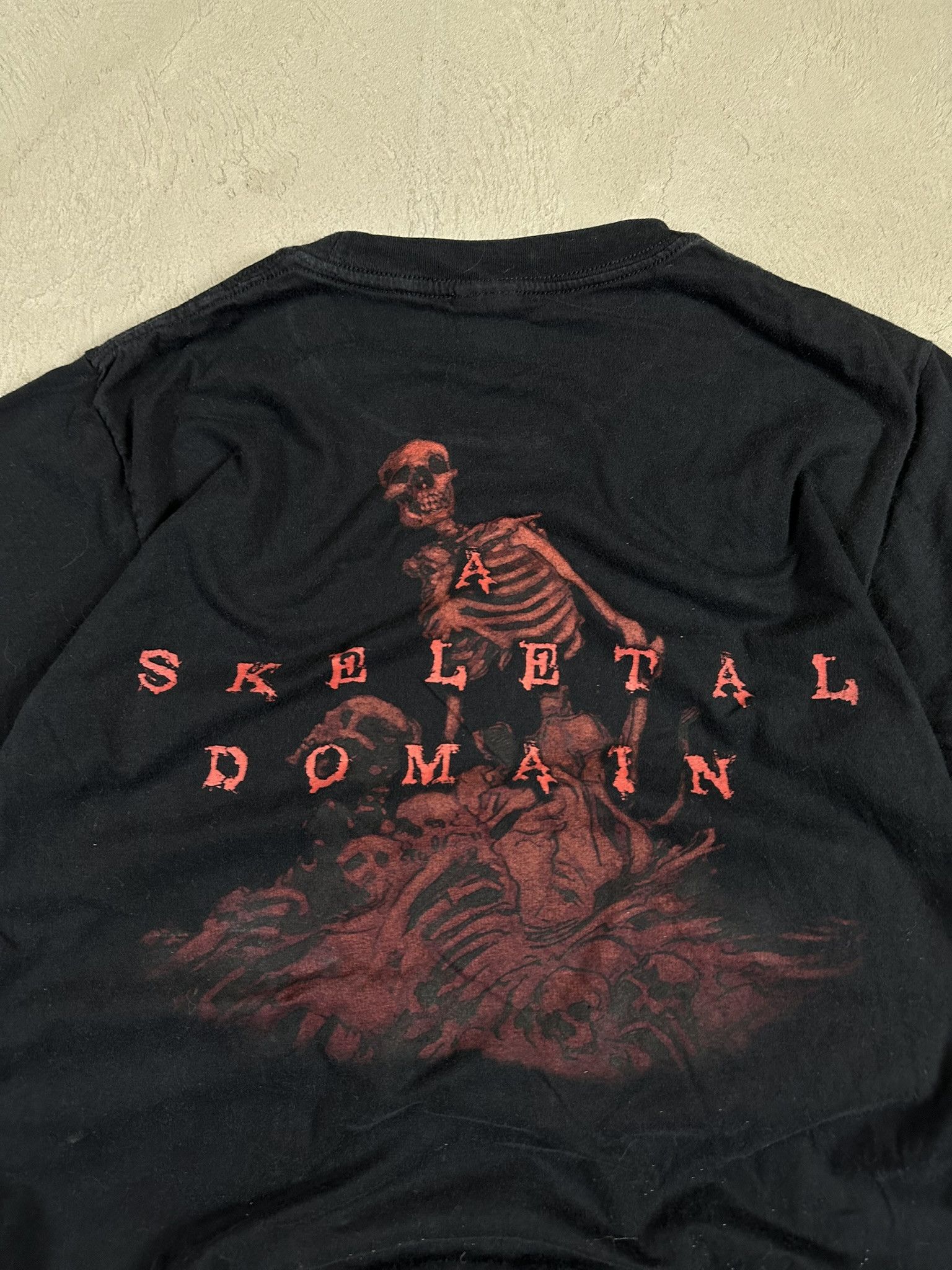Band Tees Vintage Y2k Cannibal Corpse A Skeletal Domain Promo T-shirt Size US M / EU 48-50 / 2 - 12 Thumbnail