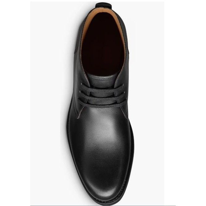 Allen Edmonds Allen Edmonds Mens Black Leather Donovan Lace Up Chukka Boot Size US 8 / EU 41 - 10 Thumbnail