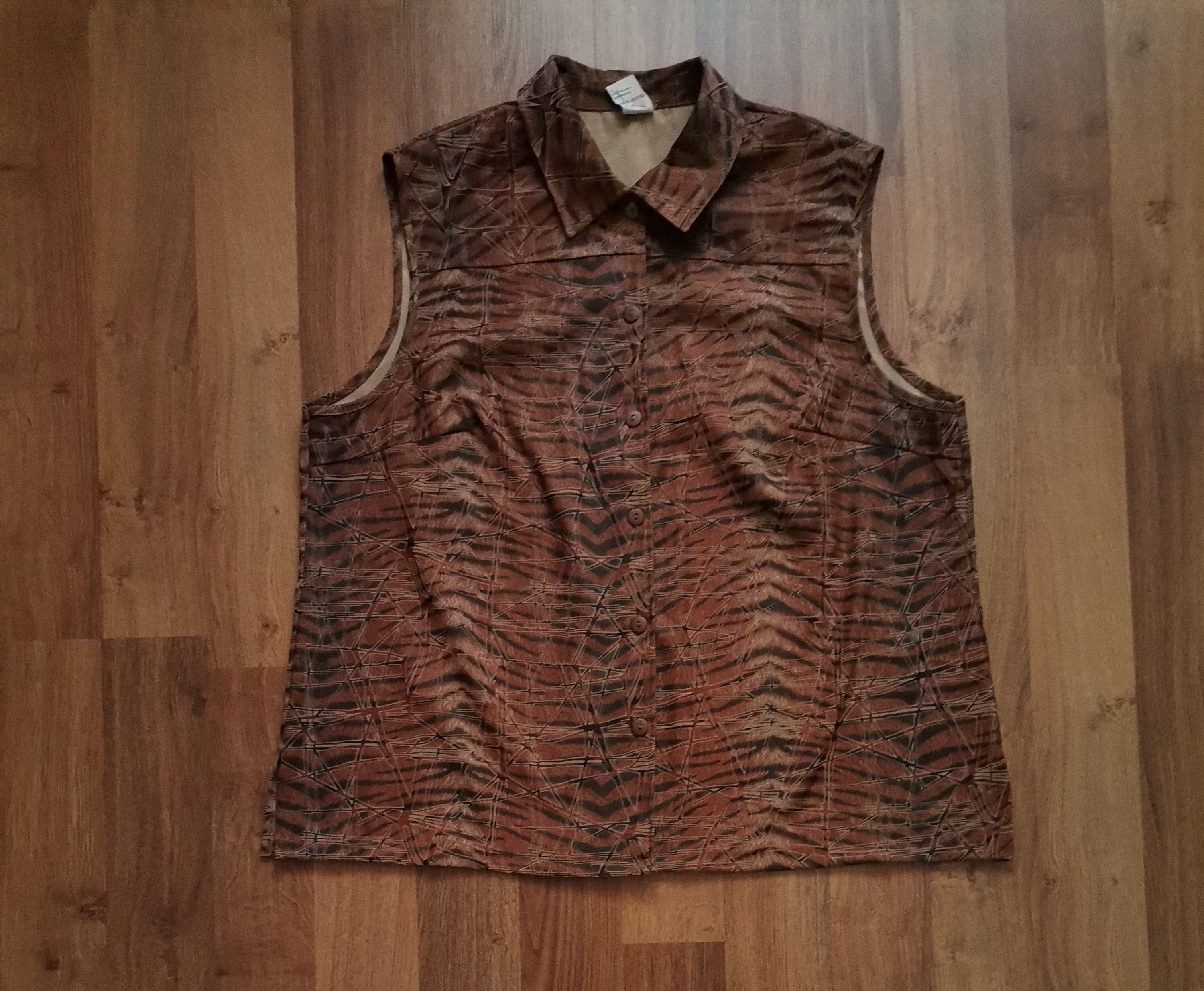 Vintage Vintage Animal Print Vest Size US XL / EU 56 / 4 - 1 Thumbnail
