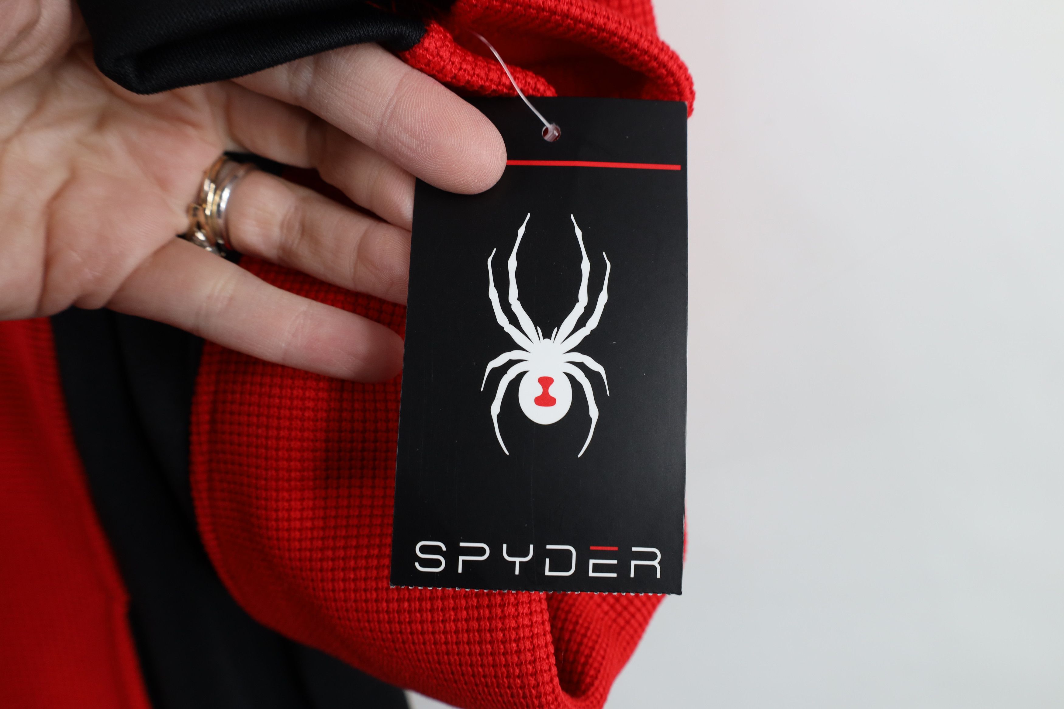 Spyder × Vintage New Spyder Thermal Knit Half Zip Pullover Sweater Jacket Size US S / EU 44-46 / 1 - 6 Thumbnail