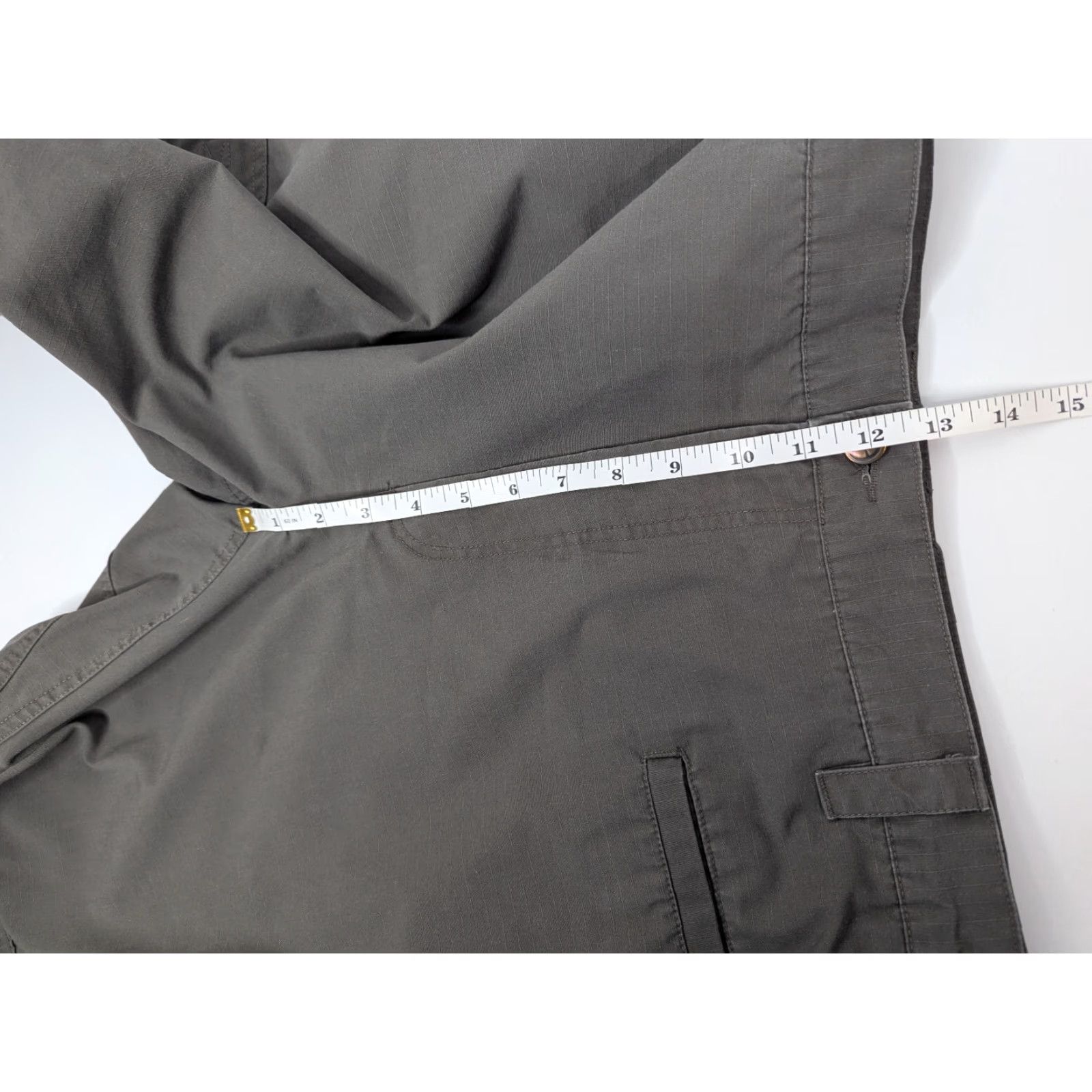 Vintage LAPG Urban Ops Tactical Cargo Pants Grey Men’s 44x30 Ripstop - LA Police Gear Cargo Pants Mens Gray 44x30 Size US 44 / EU 60 - 7 Thumbnail