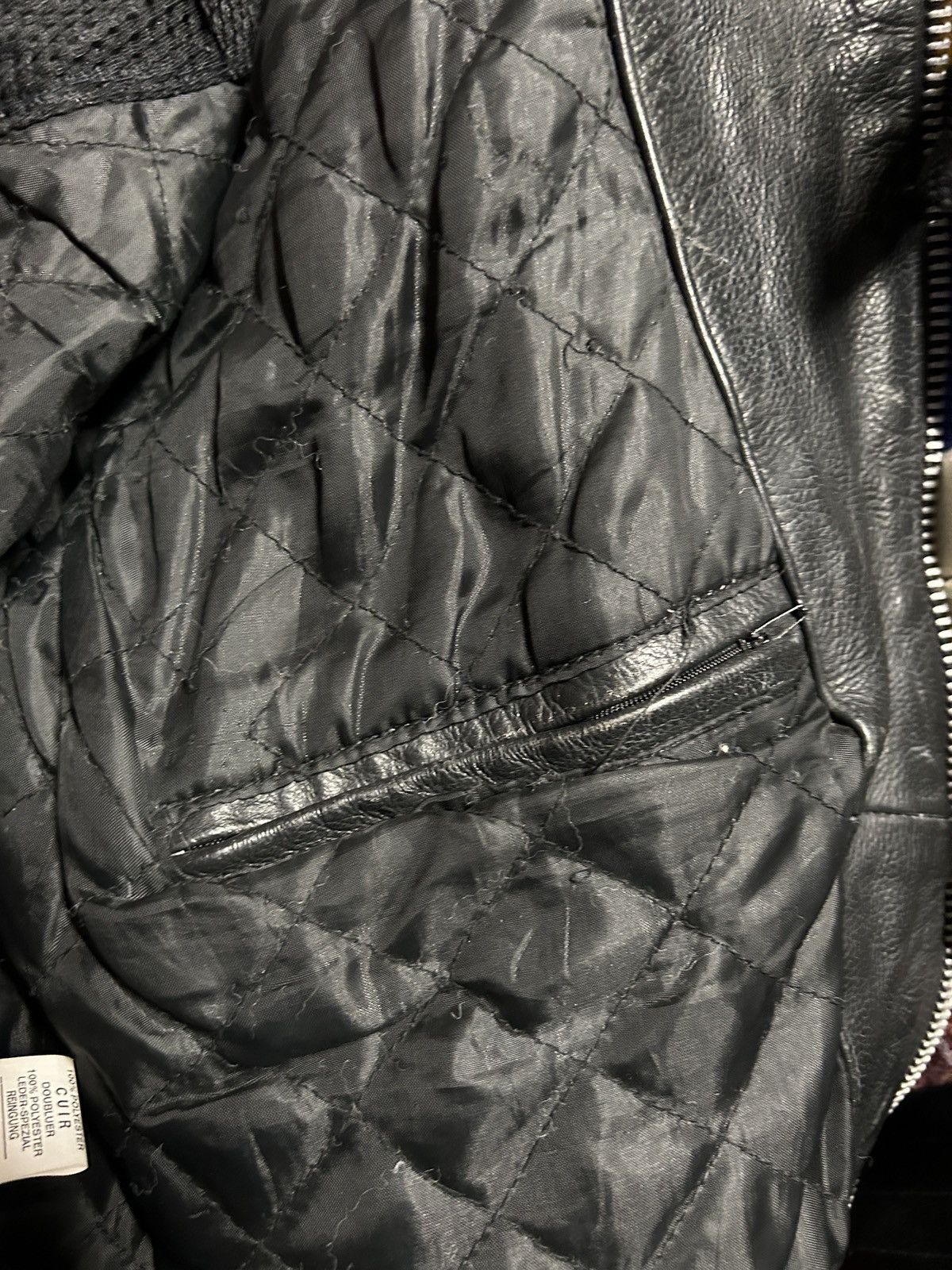 Vintage 90s Vintage Yamaha Racing Virgin Mobile Leather Jacket Size US XXL / EU 58 / 5 - 15 Thumbnail