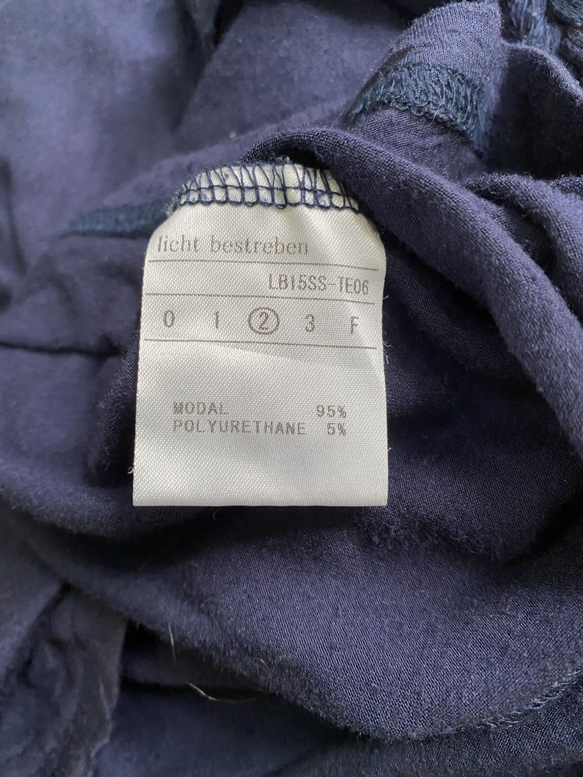 Japanese Brand Licht bestreben Dark blue Shirt Size M / US 6-8 / IT 42-44 - 4 Thumbnail