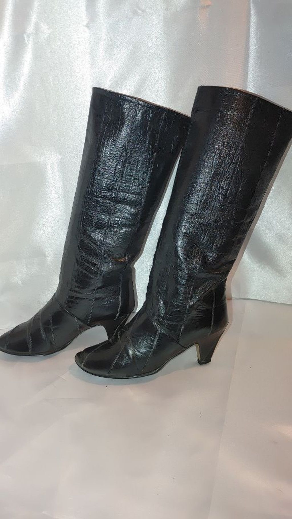 The Unbranded Brand Joyce CA Vintage Leather Boots Size 7 Size US 7 / IT 37 - 3 Thumbnail