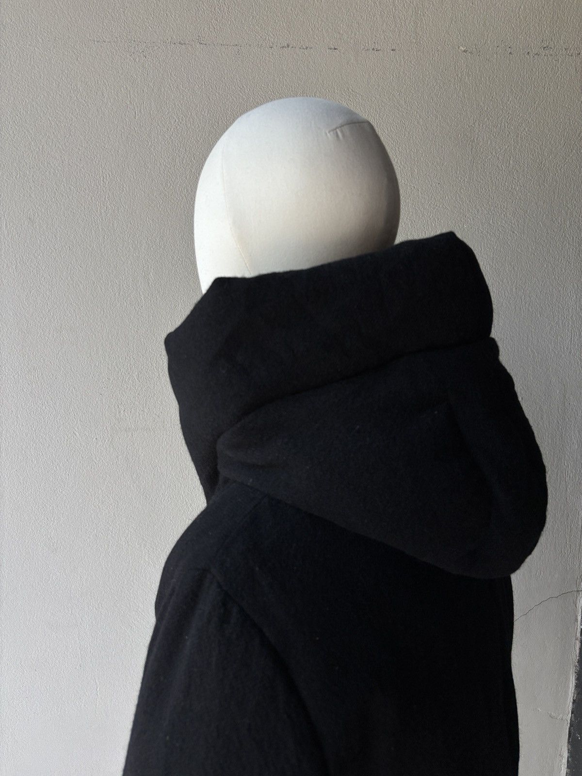 The Viridi-anne The Viridi-Anne Asymmetric Hoodie Shell Wool Down Jacket Size US M / EU 48-50 / 2 - 18 Thumbnail