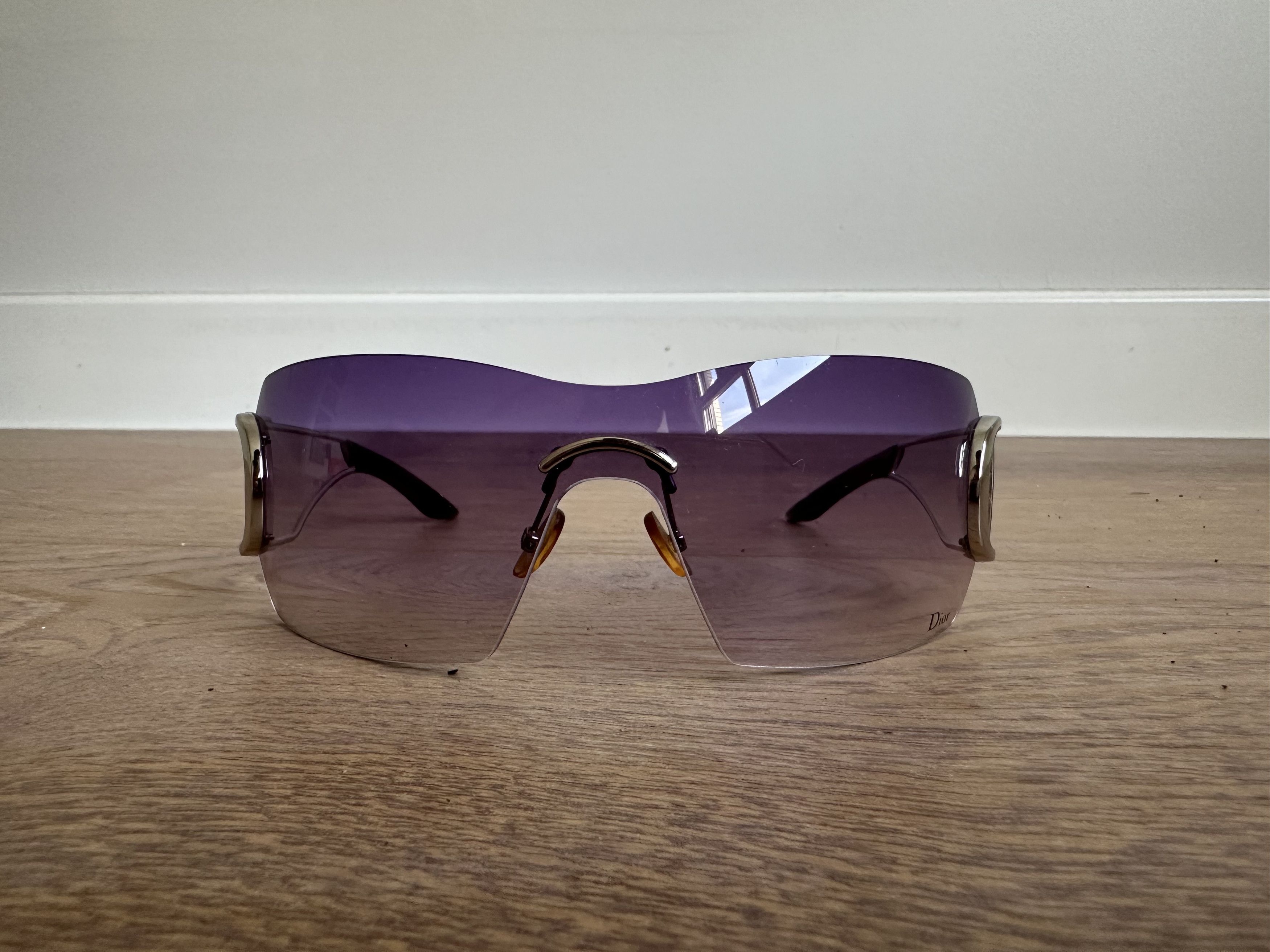 Dior Vintage Christian Dior Diorly 1 Silver Size ONE SIZE - 1 Thumbnail