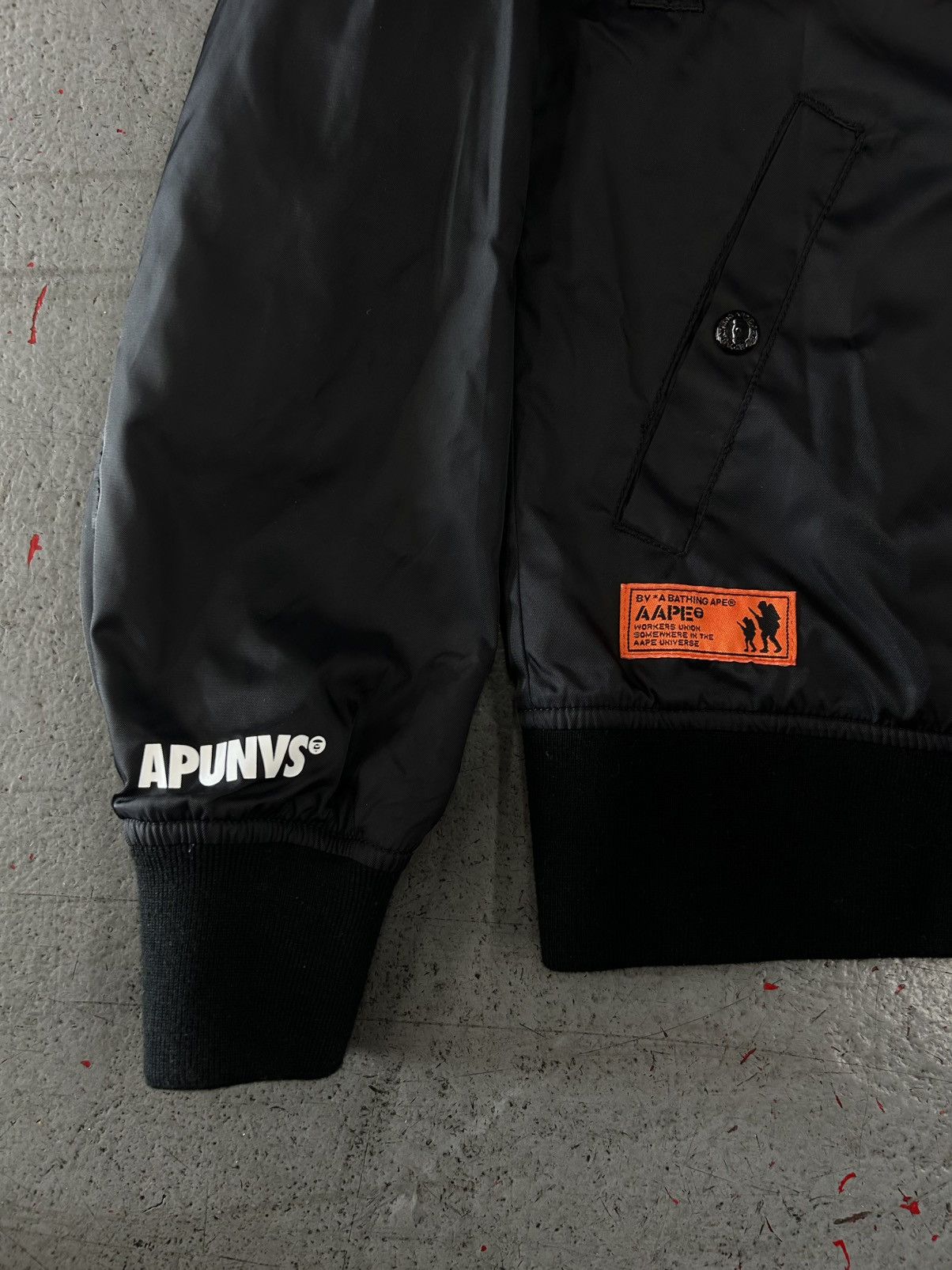 Aape AAPE Reversible Bomber Jacket Size Medium Size US M / EU 48-50 / 2 - 2 Thumbnail