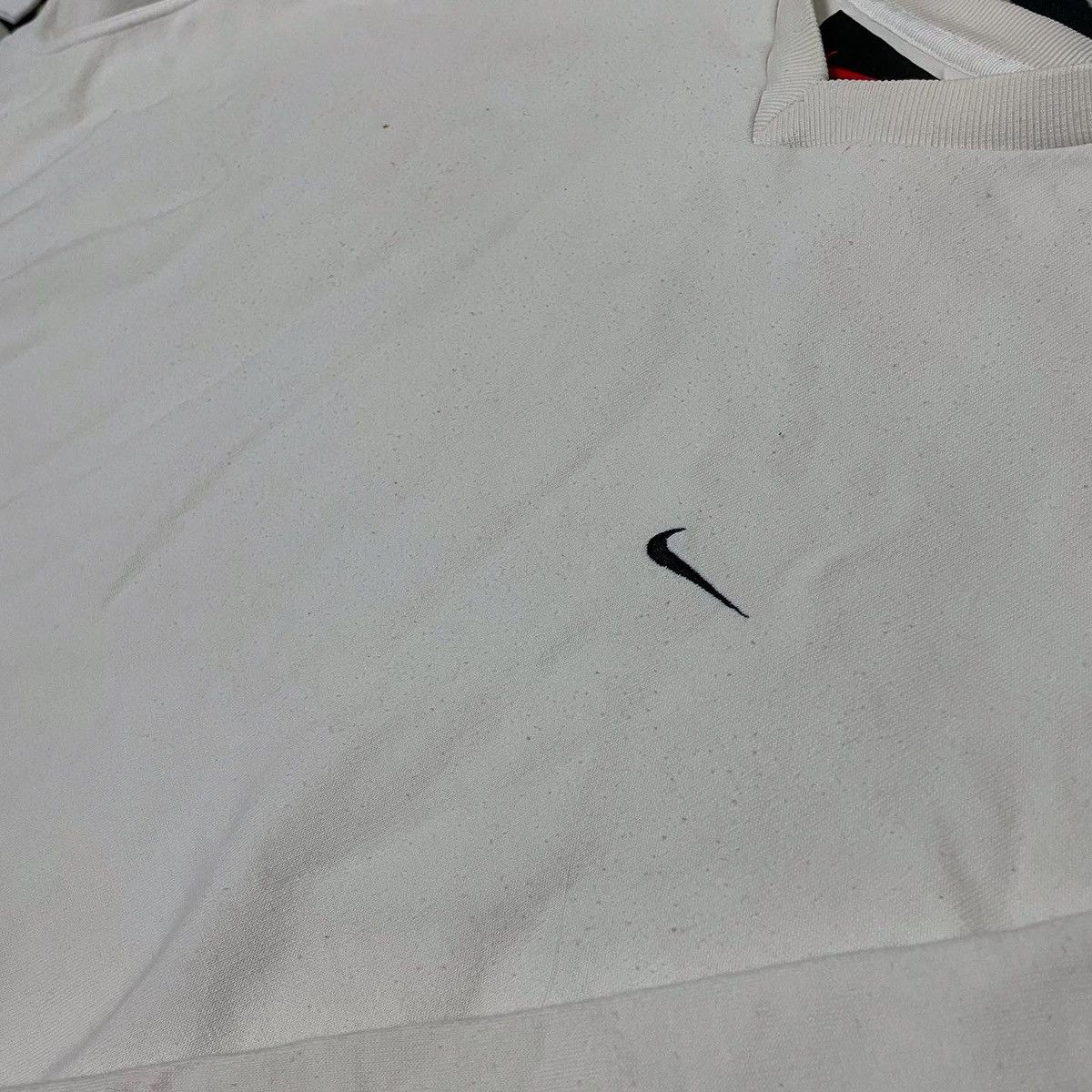 Nike 90s Vintage Nike Sweatshirt Boxy Fit Mini Swoosh Y2k Size US XXL / EU 58 / 5 - 4 Thumbnail