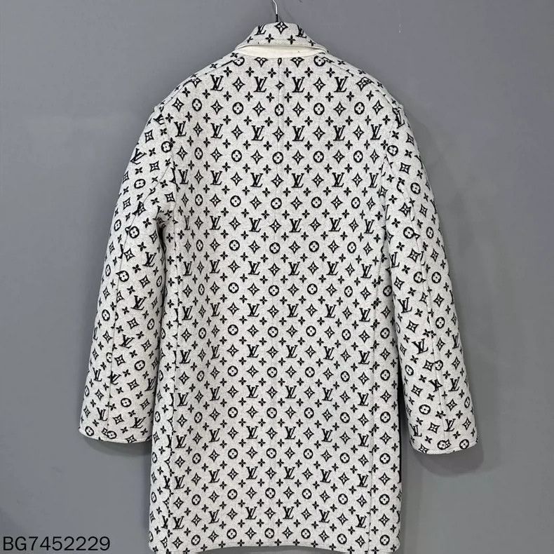 Louis Vuitton Louis Vuitton Monogram Reversible Long Coat- Size XS / US 0-2 / IT 36-38 - 3 Thumbnail
