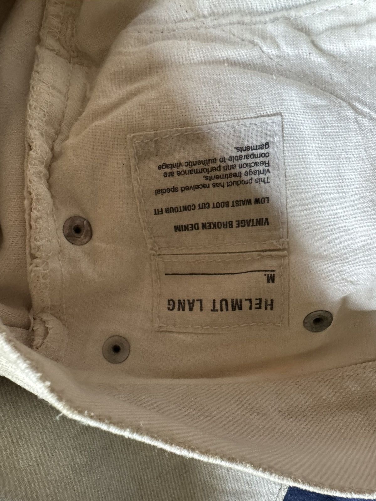 Helmut Lang Helmut Lang SS03 painter dirty wash denim Size US 29 - 10 Thumbnail