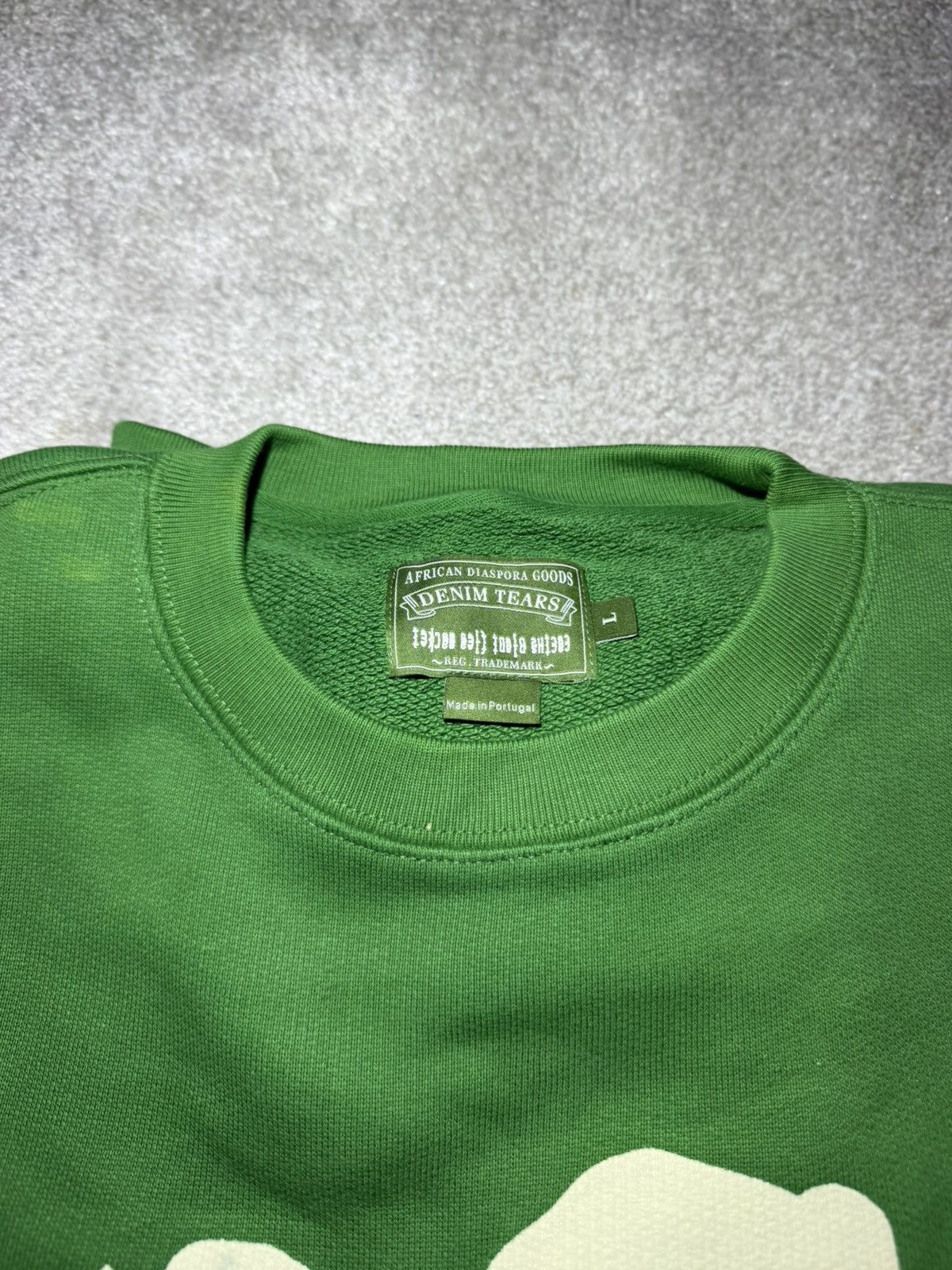 Cactus Plant Flea Market × DENIM TEARS Denim Tears x CPFM Cactus Tears Crewneck Size US L / EU 52-54 / 3 - 6 Thumbnail