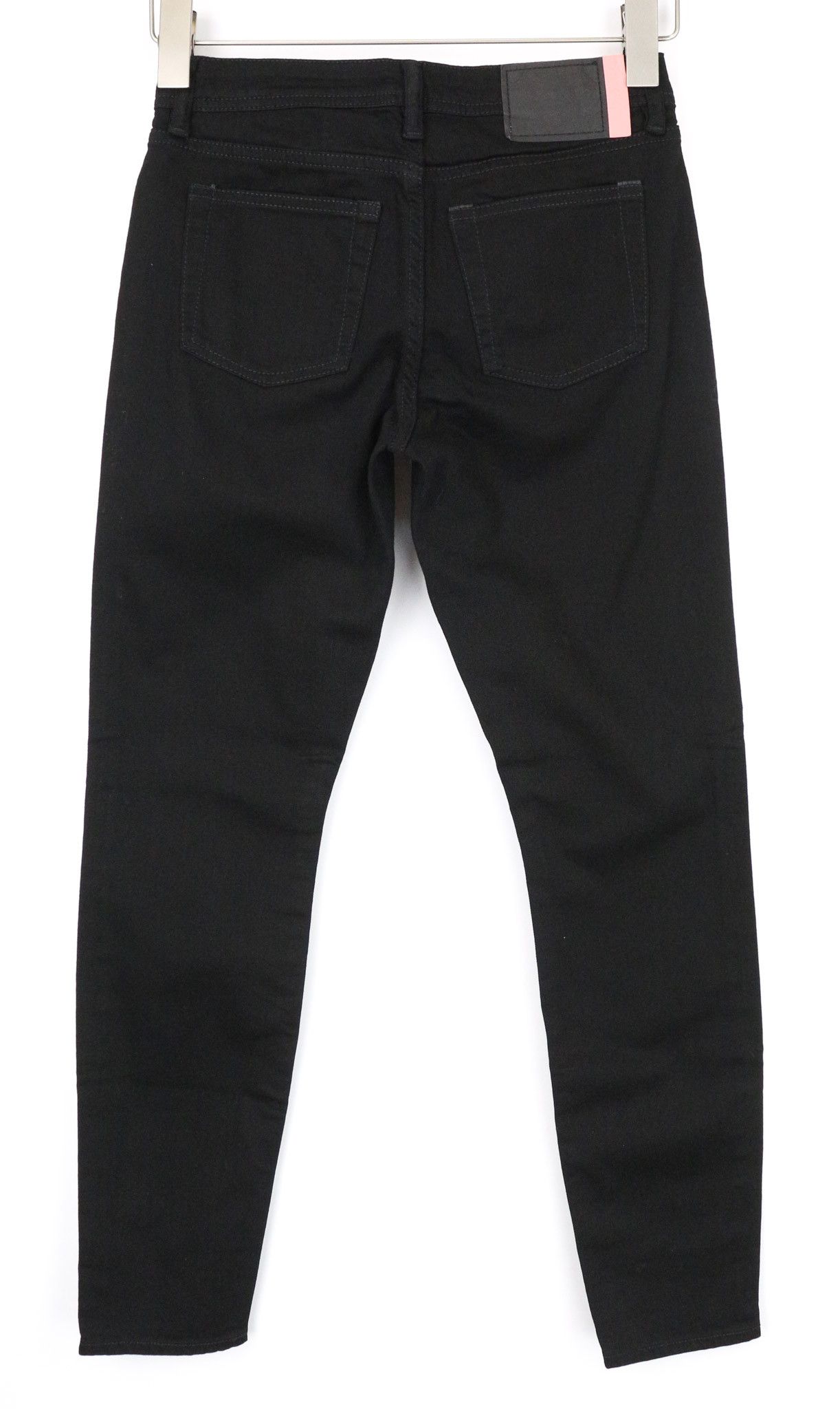 Acne Studios W25/L32 Black Denim Skinny Stretch Jeans 74594 Size 25" / US 0 / IT 36 - 2 Thumbnail