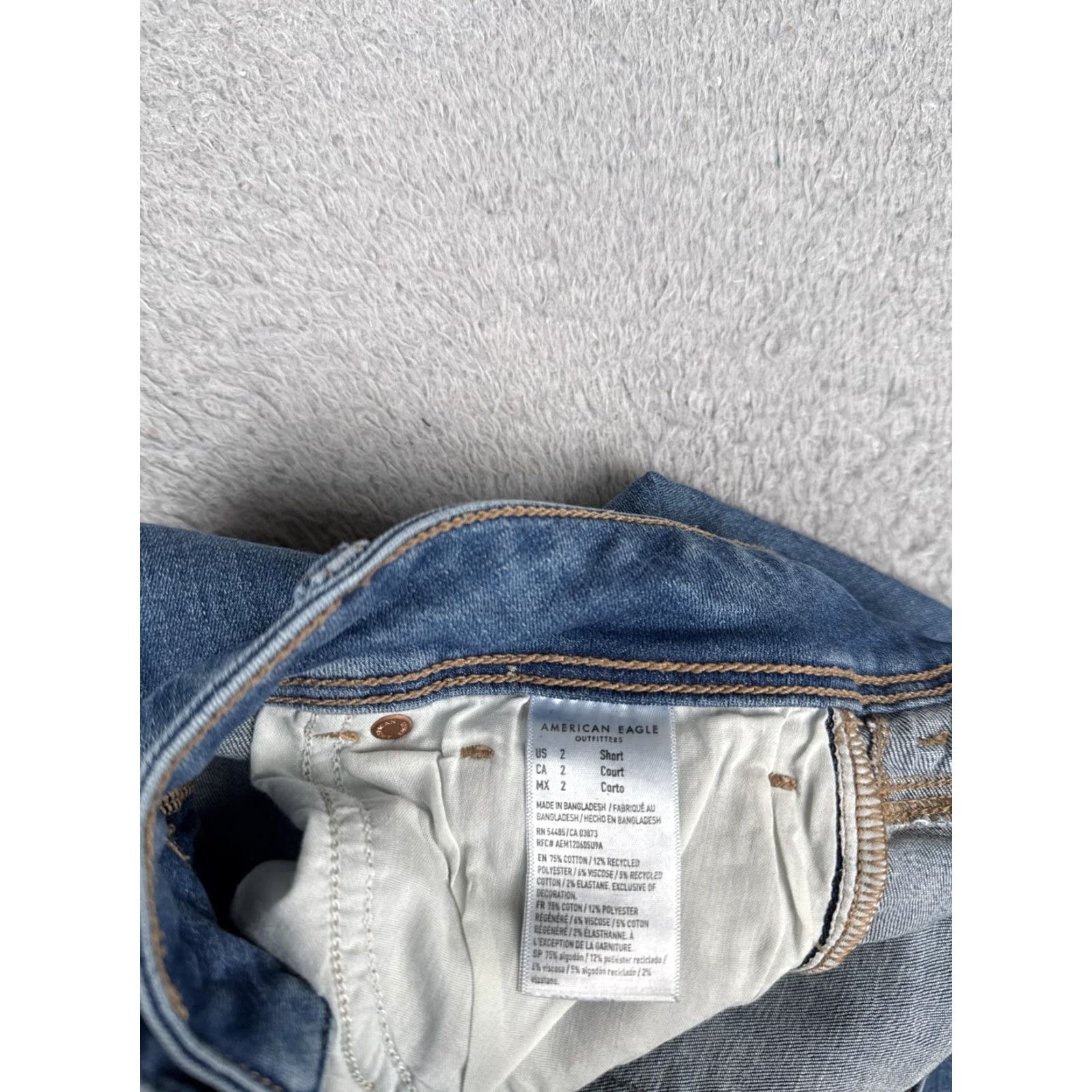 American Eagle Outfitters American Eagle Outfitters Jeans Womens Bootcut 2 Blue Mid Rise 26x29 Stretch Size 26" / US 2 / IT 38 - 7 Thumbnail