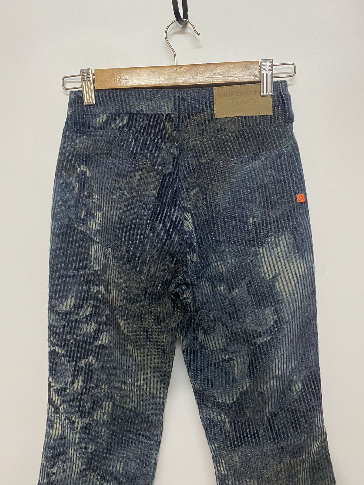 Designer × Vintage Vintage ANNE ELISABETH Jeans Corduroy Bootcut Pants Size 24" / US 00 / IT 34 - 9 Thumbnail