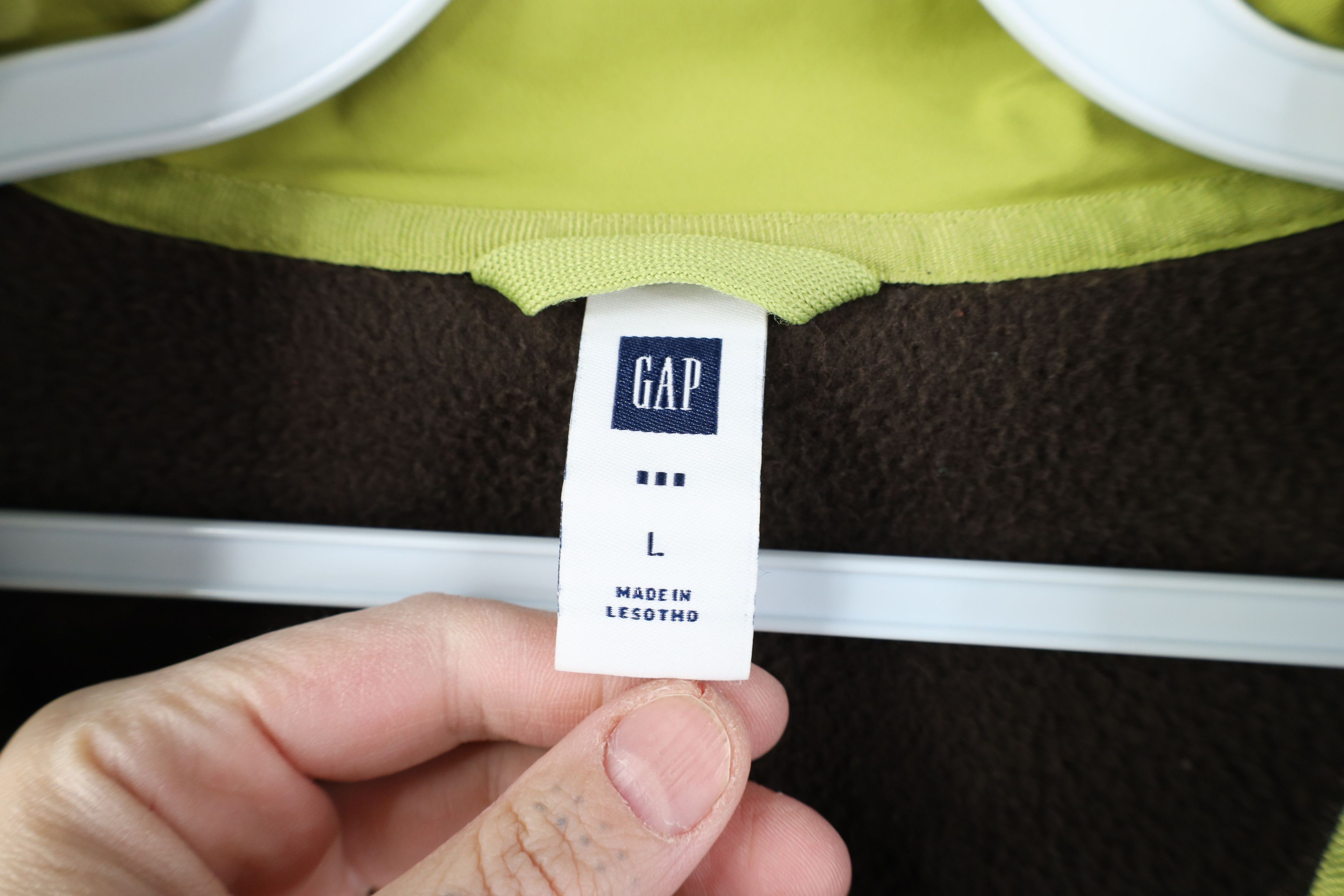 Gap Vintage 90s Y2K Gap 1/4 Half Zip Fleece Pullover Sweater Size US L / EU 52-54 / 3 - 6 Thumbnail