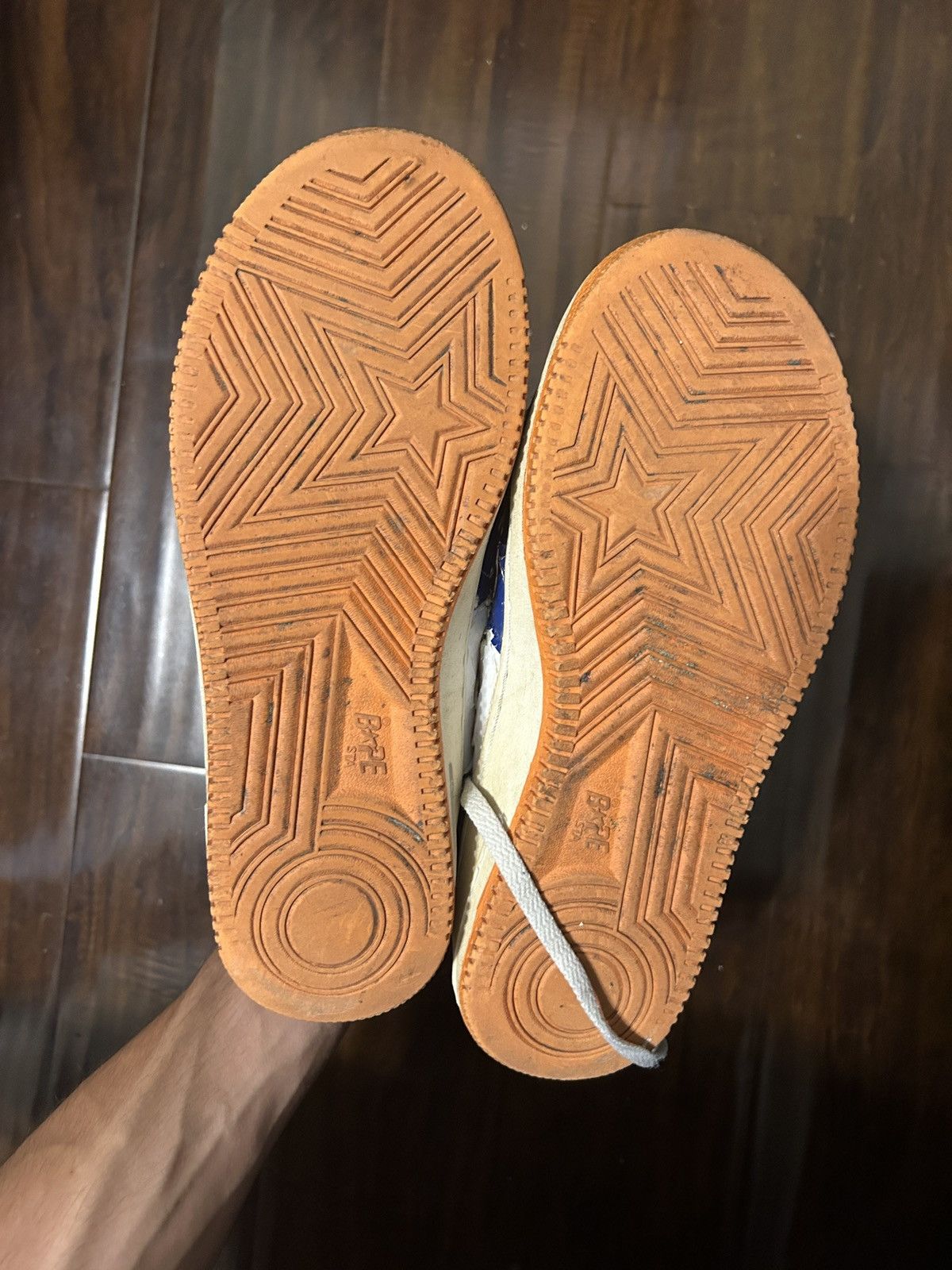 Bape ORANGE AND BLUE BEATER BAPES Size US 8.5 / EU 41-42 - 7 Thumbnail