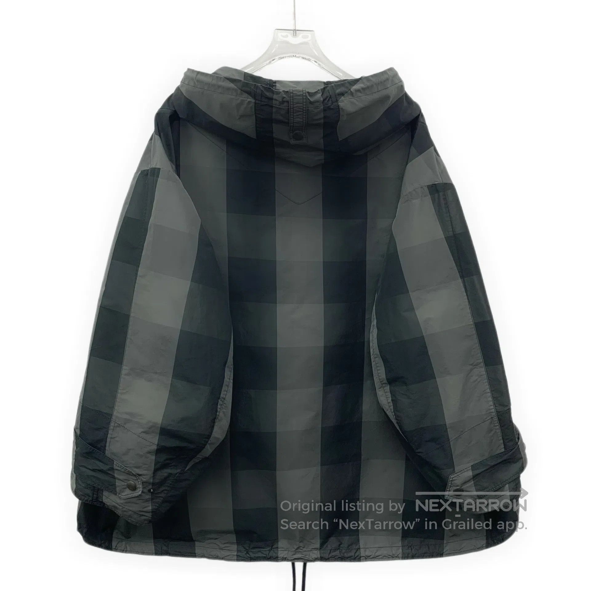Dior Dior Color Block Plaid Logo Letter Half-zip Hooded Long-sl Size US XS / EU 42 / 0 - 2 Thumbnail