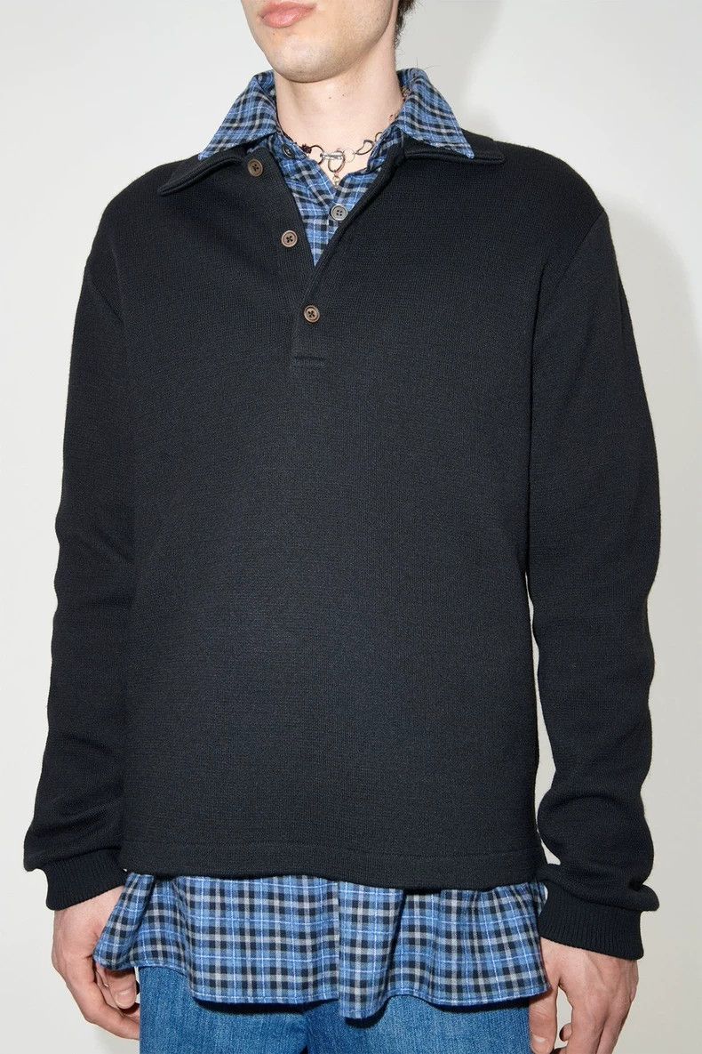 Our Legacy our legacyBlack imitation knitting 2503-Nextarrow Size US L / EU 52-54 / 3 - 8 Thumbnail