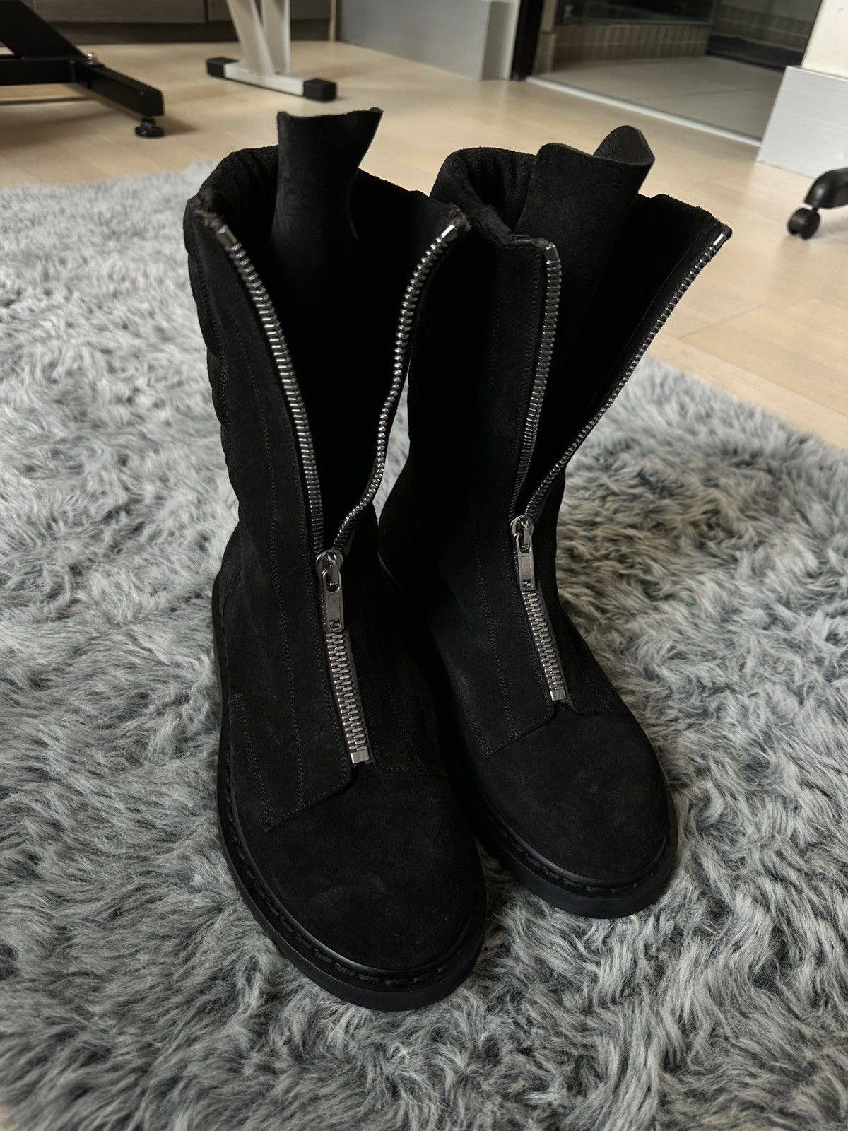 Rick Owens Rick Owens Zipped Ankle Boots Size US 7 / EU 40 - 4 Thumbnail