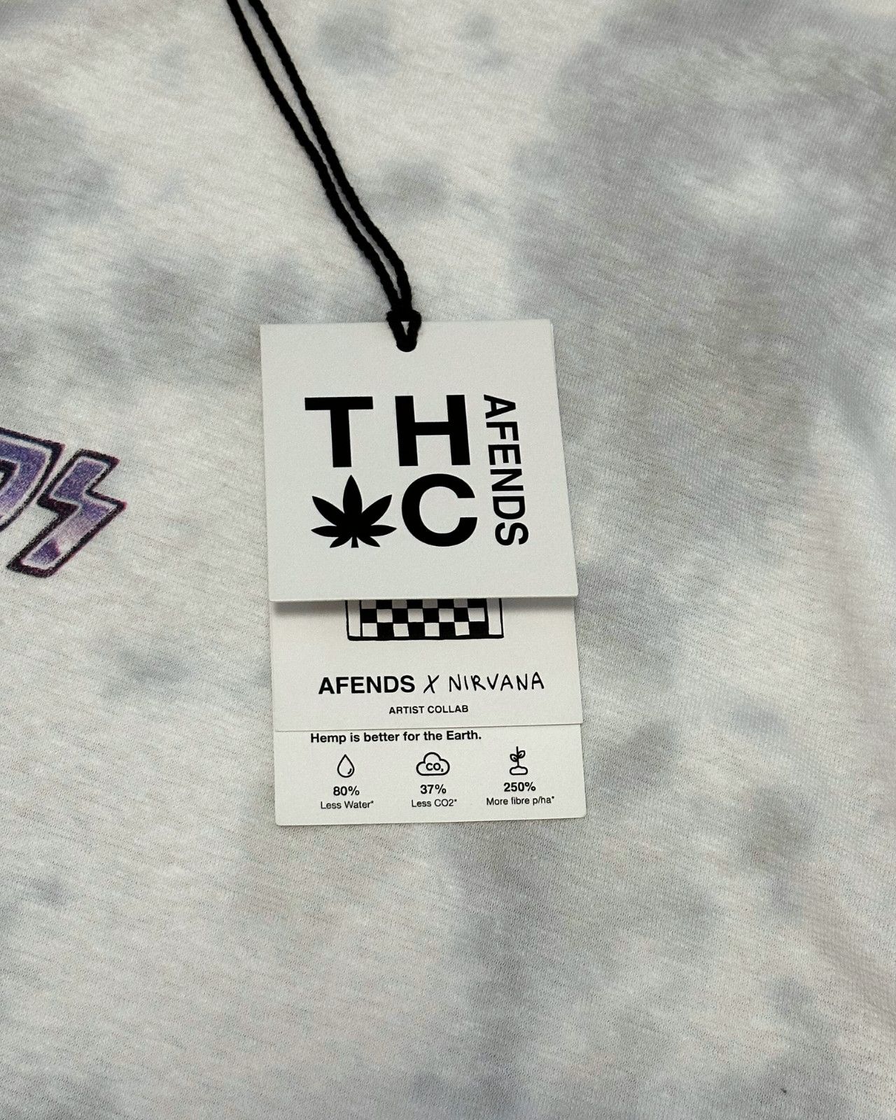 Afends NWT Afends x Nirvana - Pearla - Hemp Oversized T-Shirt - S Size S / US 4 / IT 40 - 8 Thumbnail