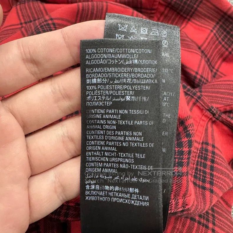 Balenciaga Balenciaga Fake Two-Piece Plaid Shirt Size US S / EU 44-46 / 1 - 5 Thumbnail