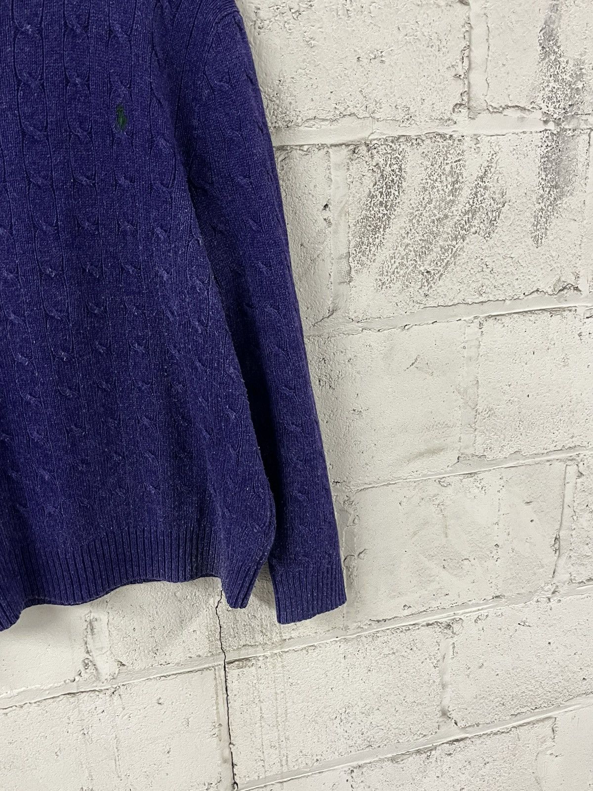Polo Ralph Lauren Polo ralph lauren vintage cable knit sweater preppy fall Size US XL / EU 56 / 4 - 5 Thumbnail
