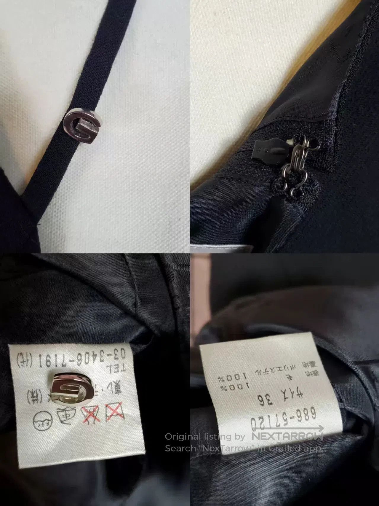 Givenchy givenchy vintage sleeveless top with replacement buckle. Size S / US 4 / IT 40 - 6 Thumbnail