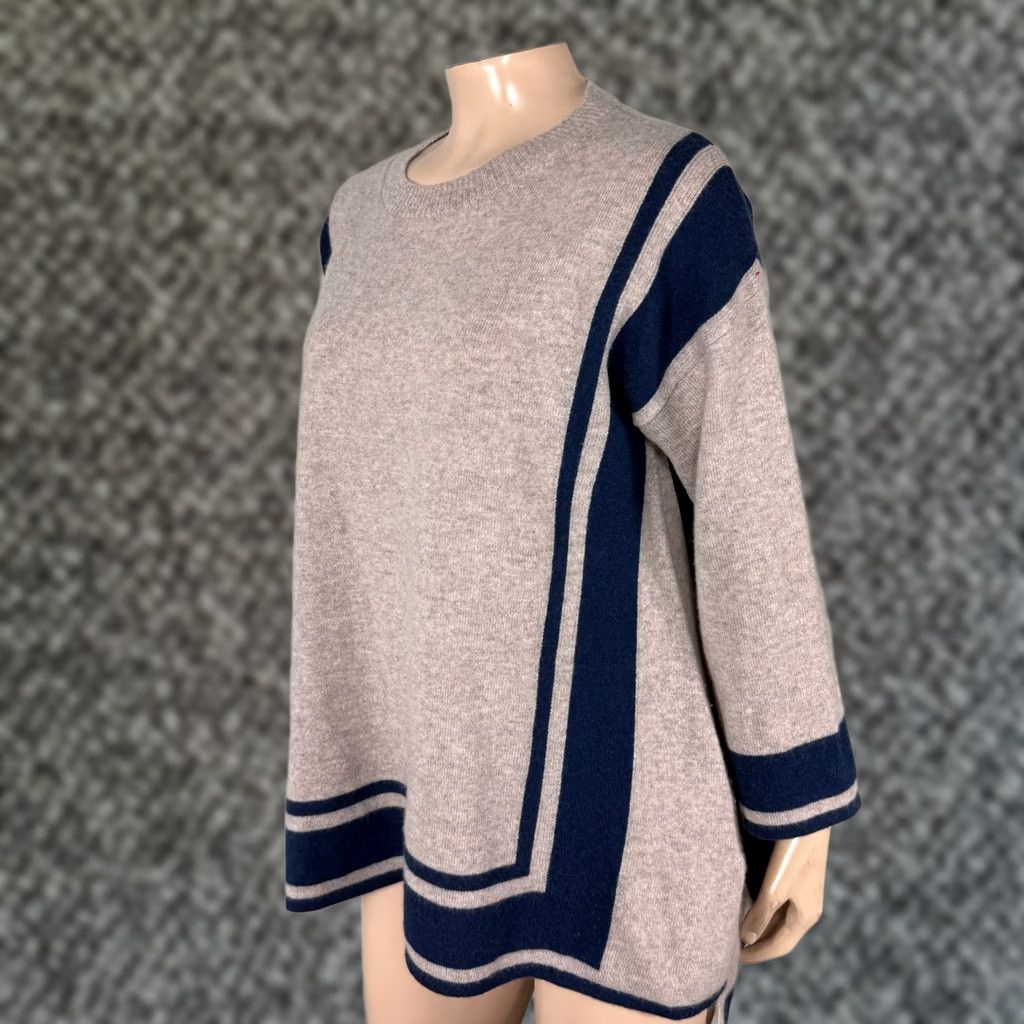 Vintage Garnet Hill Sweater Women's Crew Neck 100% Cashmere Knit Small GG12 Size S / US 4 / IT 40 - 1 Thumbnail
