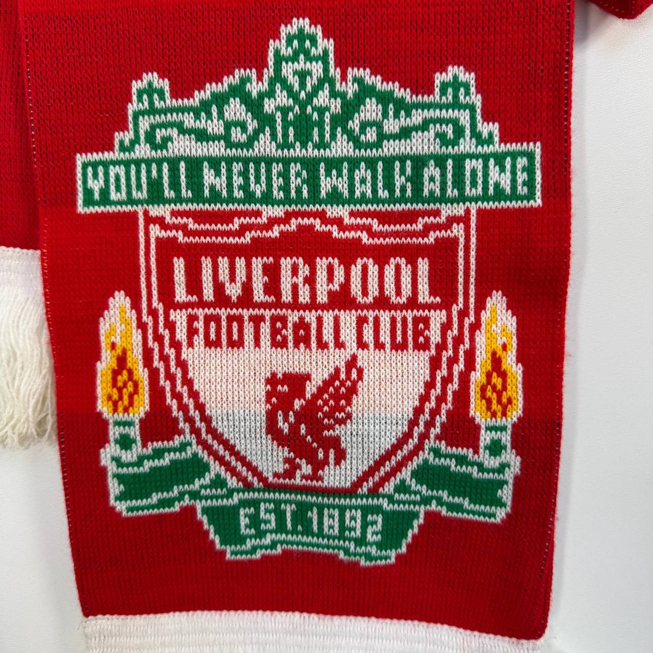 Other Liverpool FC Football 1892 Scarf Club Crest YNWA Soccer Fan Size ONE SIZE - 3 Thumbnail