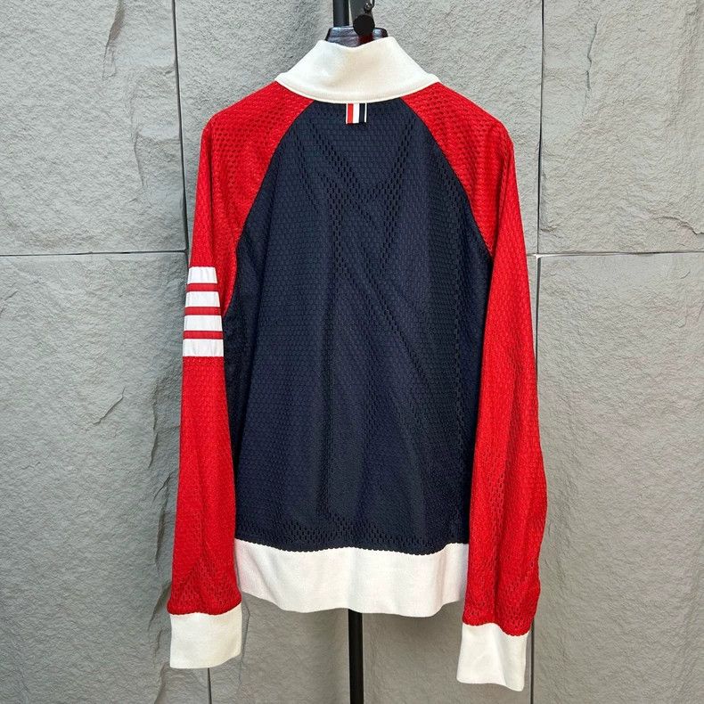 Thom Browne Thom Browne size3 Clash mesh jacket Size US L / EU 52-54 / 3 - 2 Thumbnail