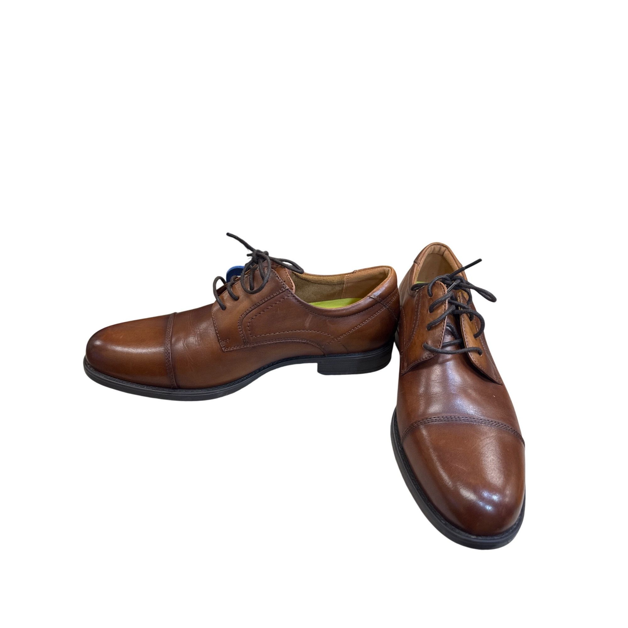Florsheim Florsheim Mens Brown Leather Oxford Dress Shoes Size 10.5D S Size US 10.5 / EU 43-44 - 2 Thumbnail