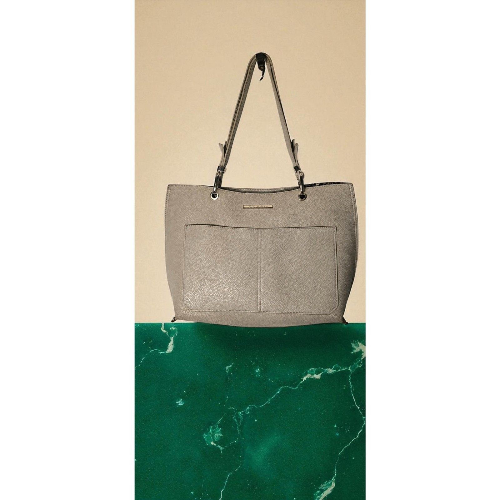 Other Steve Madden Light Gray Tote Shoulder Bag -- ITEM #3315 Size ONE SIZE - 3 Thumbnail
