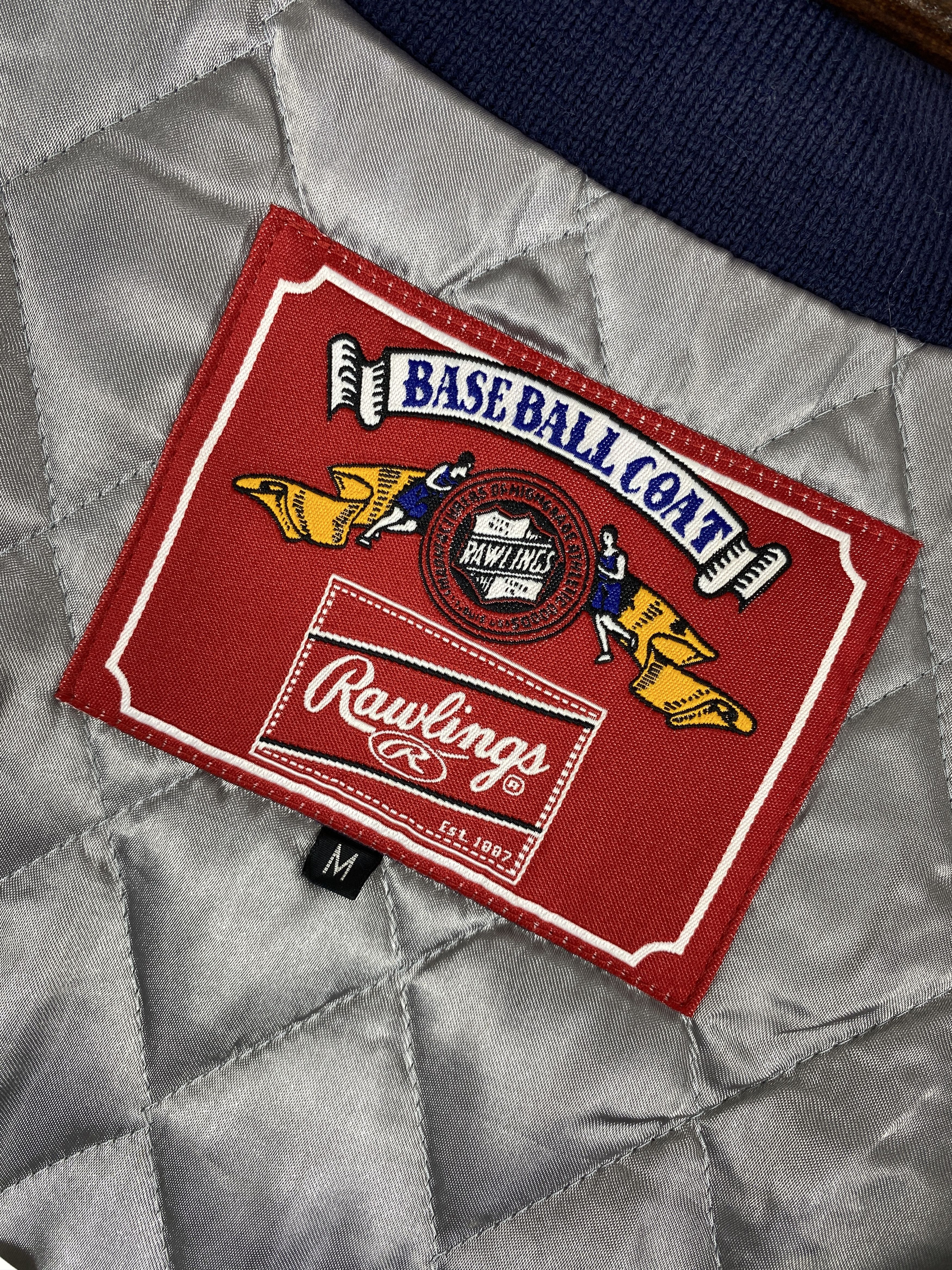 MLB Vintage Rawlings Quilted Lining Jacket PJ2462 Size US M / EU 48-50 / 2 - 10 Thumbnail