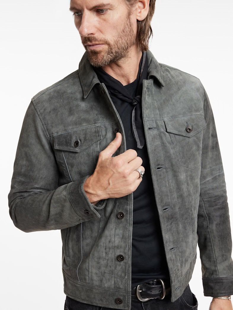 John Varvatos Andrew Trucker Jacket EU 50 USA 40 Size US M / EU 48-50 / 2 - 4 Thumbnail