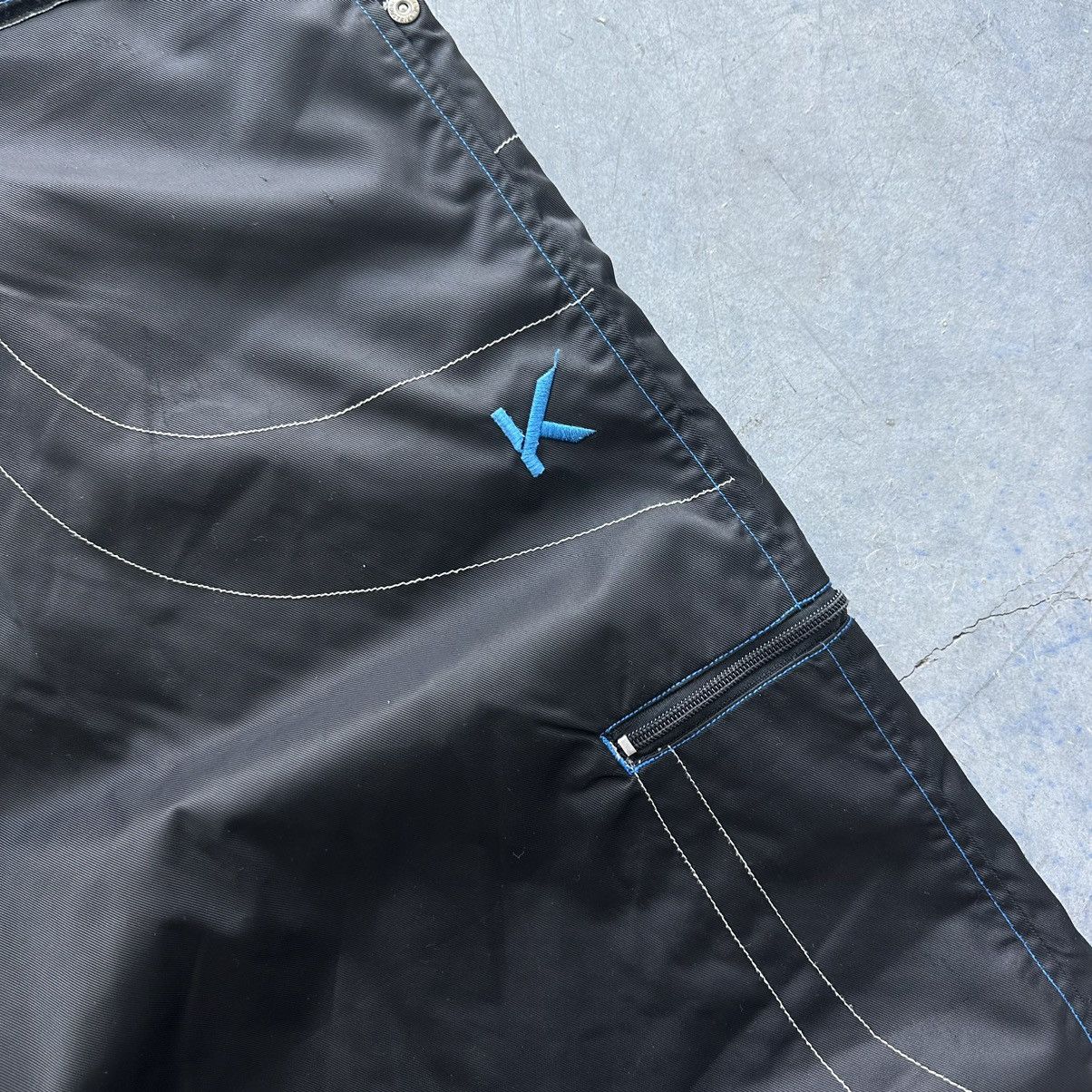 JNCO × Vintage Crazy Vintage Y2K Kikwear Rave Pants Baggy Wide Leg JNCO Size US 34 / EU 50 - 2 Thumbnail