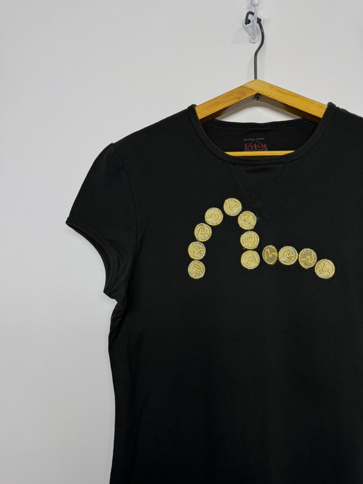 Evisu Vintage Y2k Evisu Big Logo T-Shirt Size L / US 10 / IT 46 - 6 Thumbnail