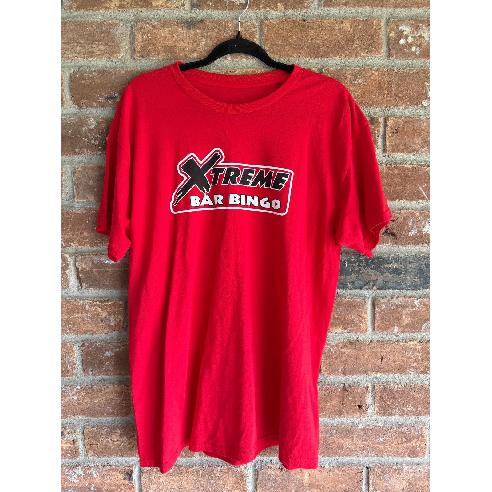 Gildan Xtreme Bar Bingo Tee Red Mens Large Funny Graphic Shirt Size US L / EU 52-54 / 3 - 1 Thumbnail