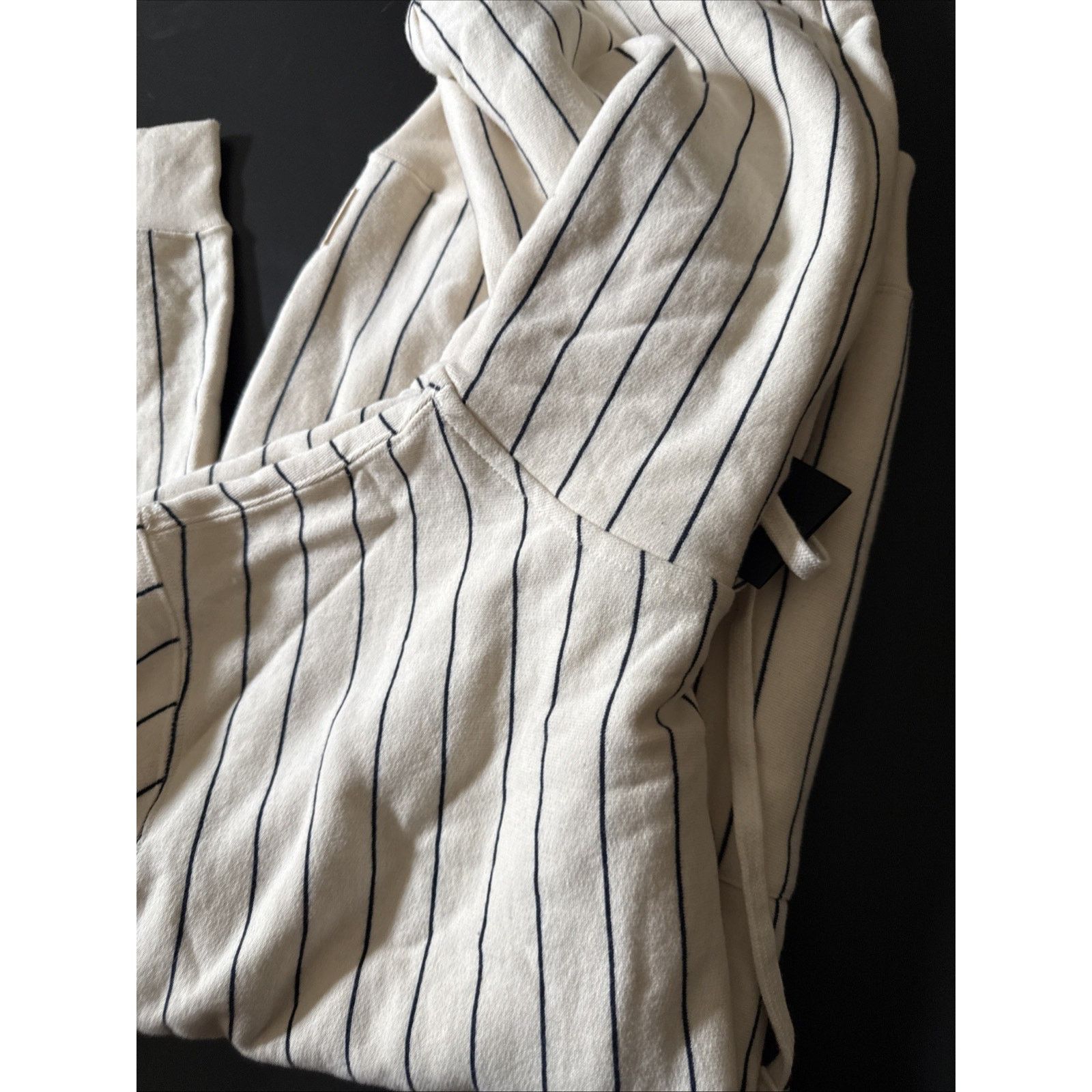 October's Very Own OVO OCTOBER'S VERY OWN DRAKE PINSTRIPE Pullover HOODIE sz L Size US L / EU 52-54 / 3 - 6 Thumbnail