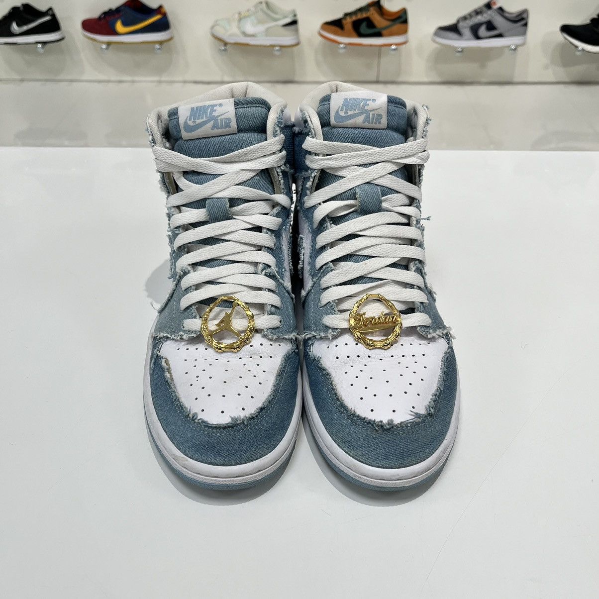 Nike Air Jordan 1 Retro High OG Denim Size US 10 / IT 40 - 10 Thumbnail