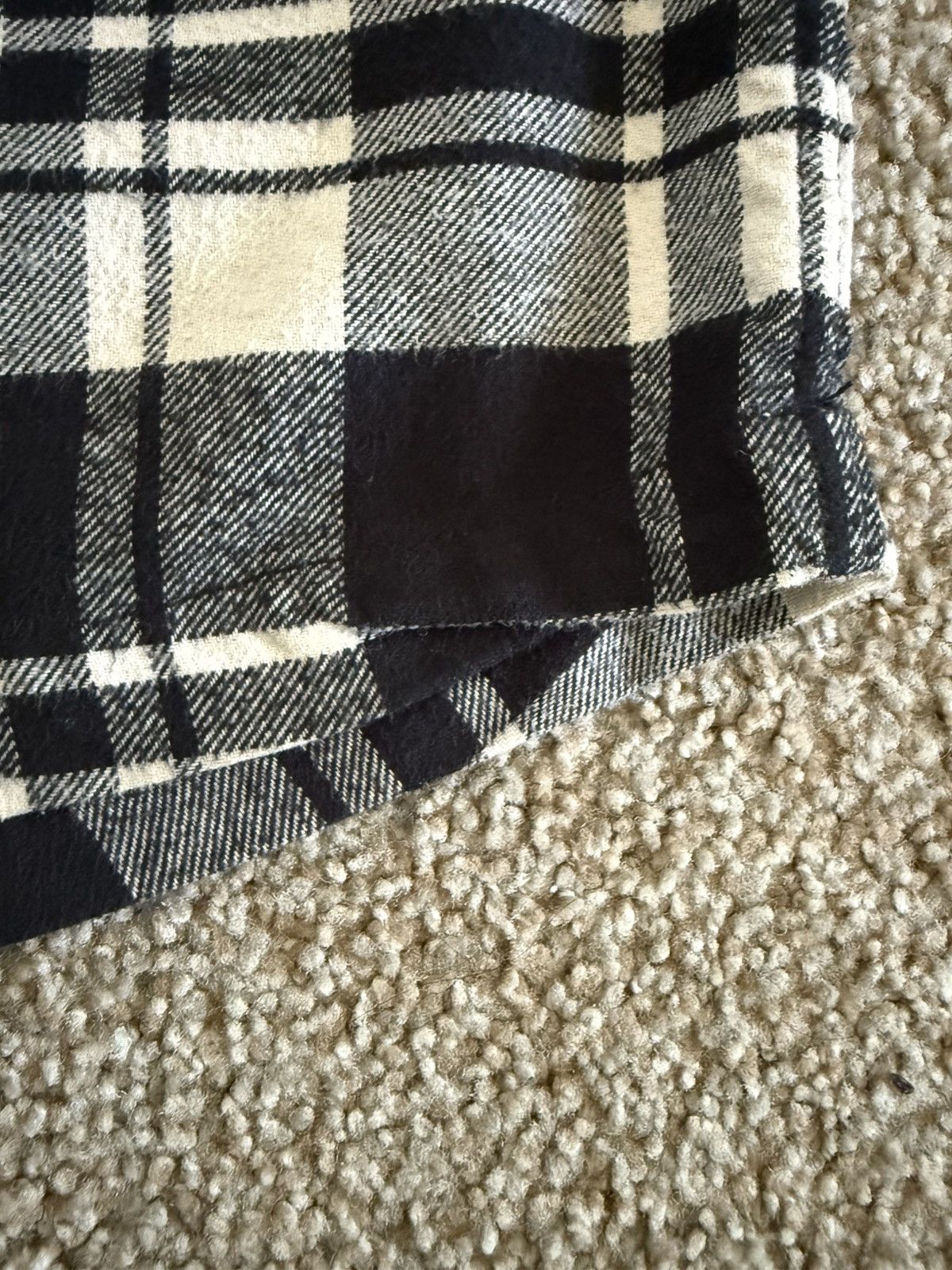 Vintage Indystry Black & White Checkered Flannel Size US S / EU 44-46 / 1 - 14 Thumbnail