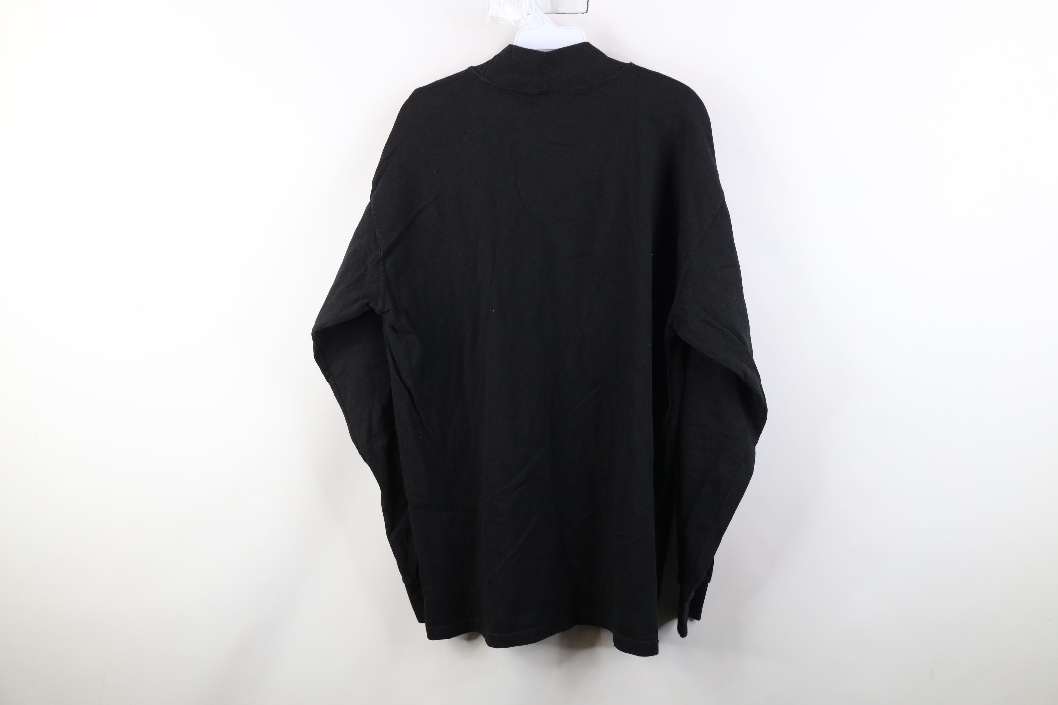 Russell Athletic Vintage 90s Russell Athletic Mock Neck Long Sleeve T-Shirt Size US L / EU 52-54 / 3 - 12 Thumbnail