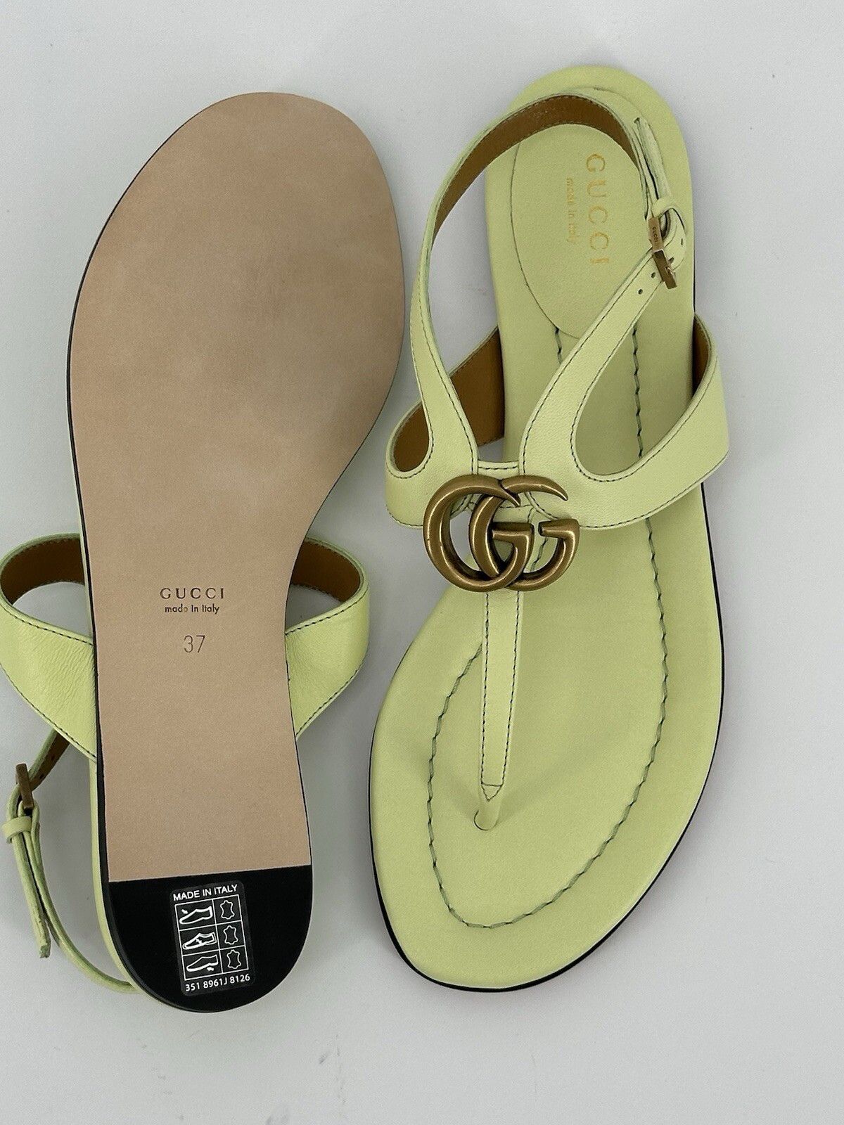 New Gucci Sandalen Size IT-37 / US-7