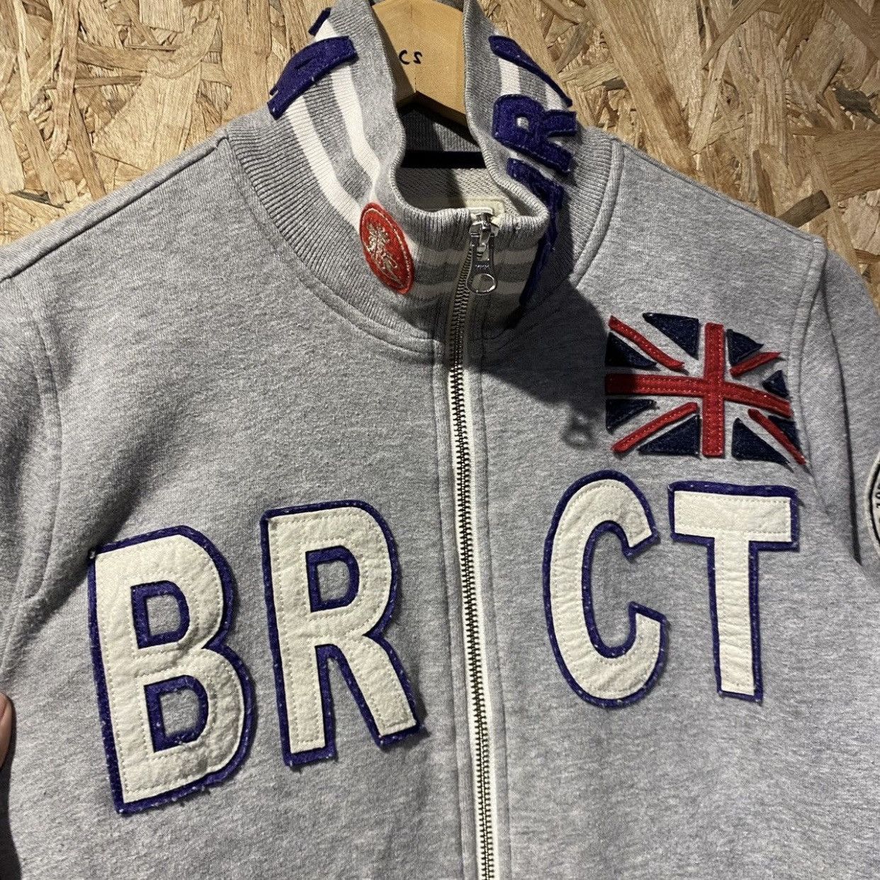 Baracuta Baracuta Patches Jacket Sweater Zipper England Size US S / EU 44-46 / 1 - 4 Thumbnail