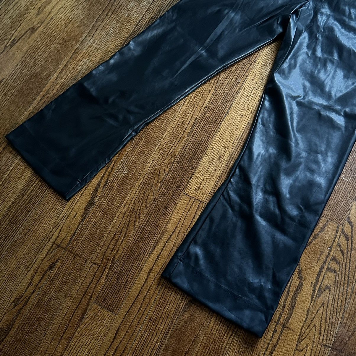 Sunflower Sunflower Black Leather Pants Size US 33 - 5 Thumbnail