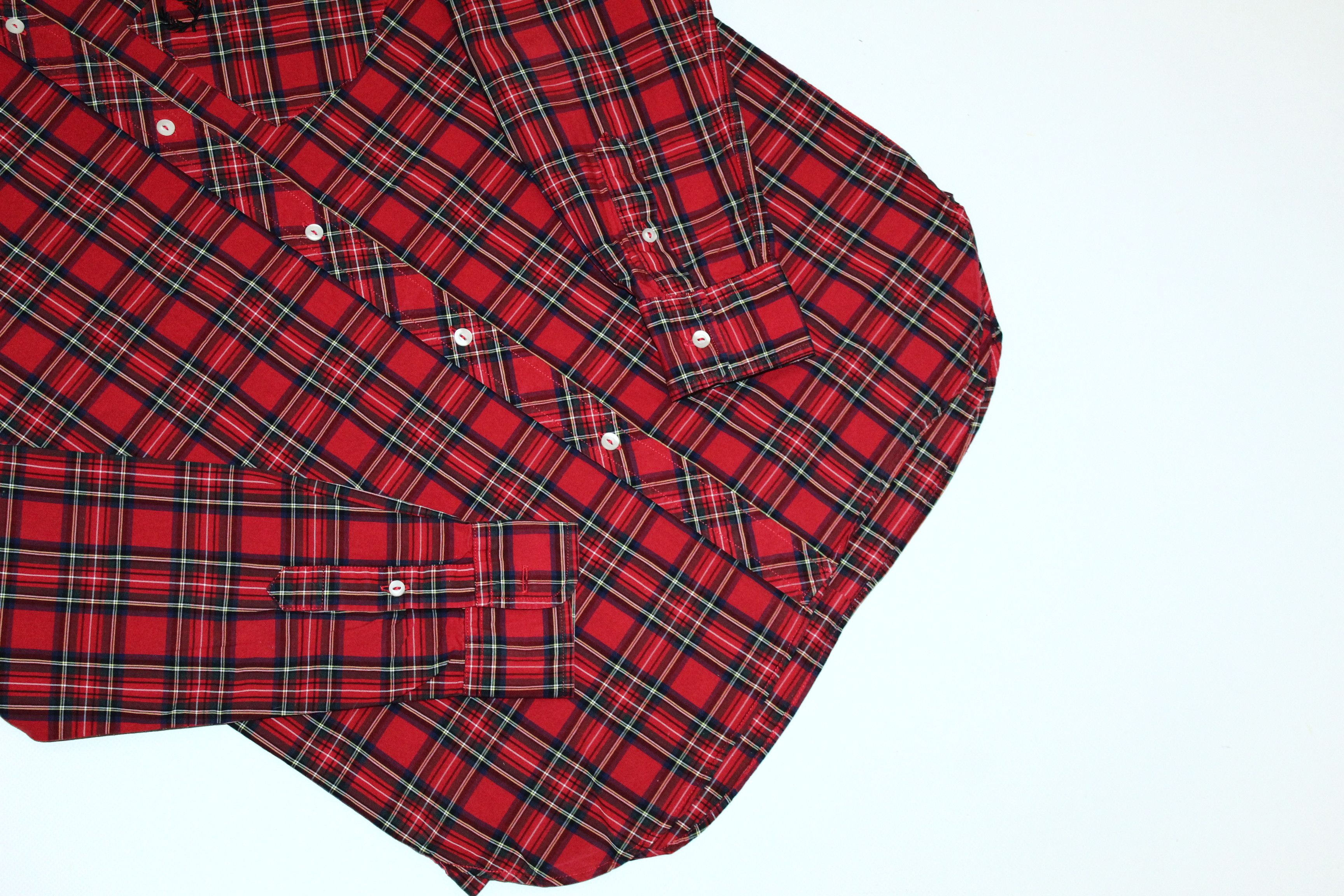 Fred Perry 💥Fred Perry Reissues Logo Embroided Iconic Tartan Shirt Size US S / EU 44-46 / 1 - 5 Thumbnail