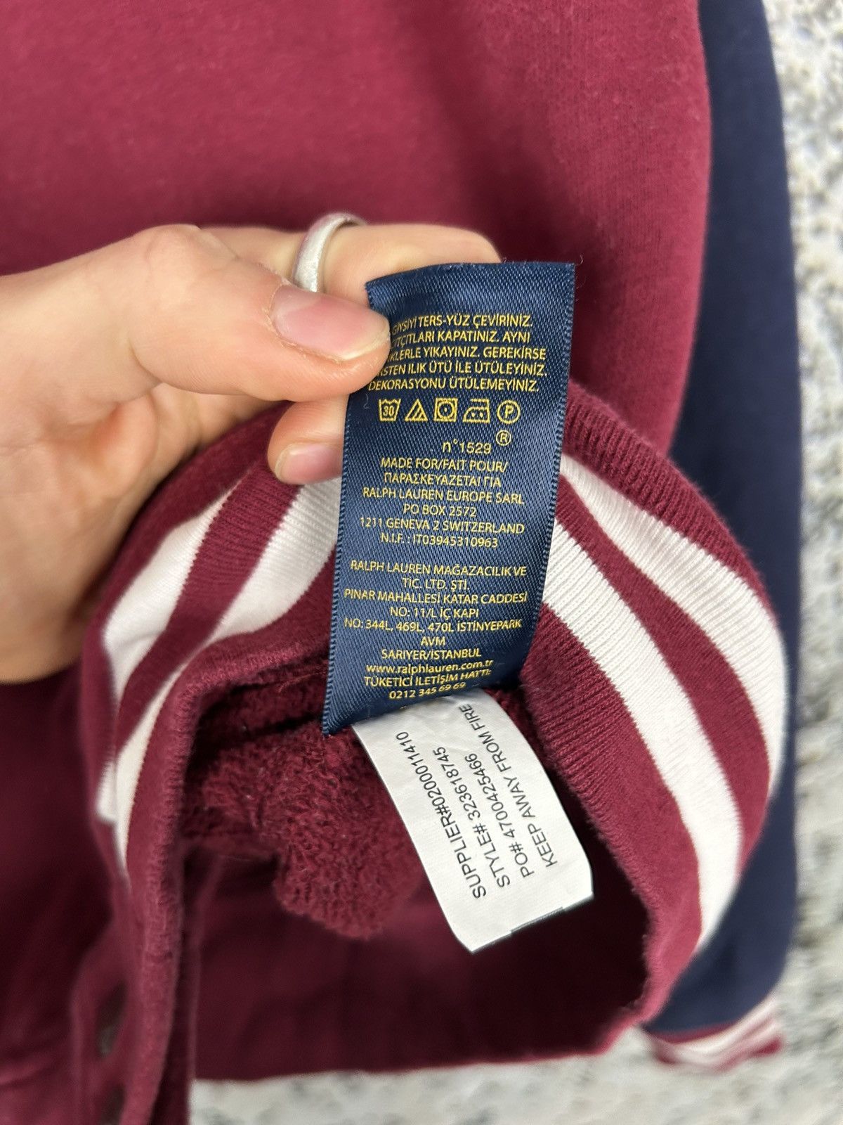 Polo Ralph Lauren Polo Ralph Lauren 67 Varsity Sweatshirt Collage Size US M / EU 48-50 / 2 - 8 Thumbnail