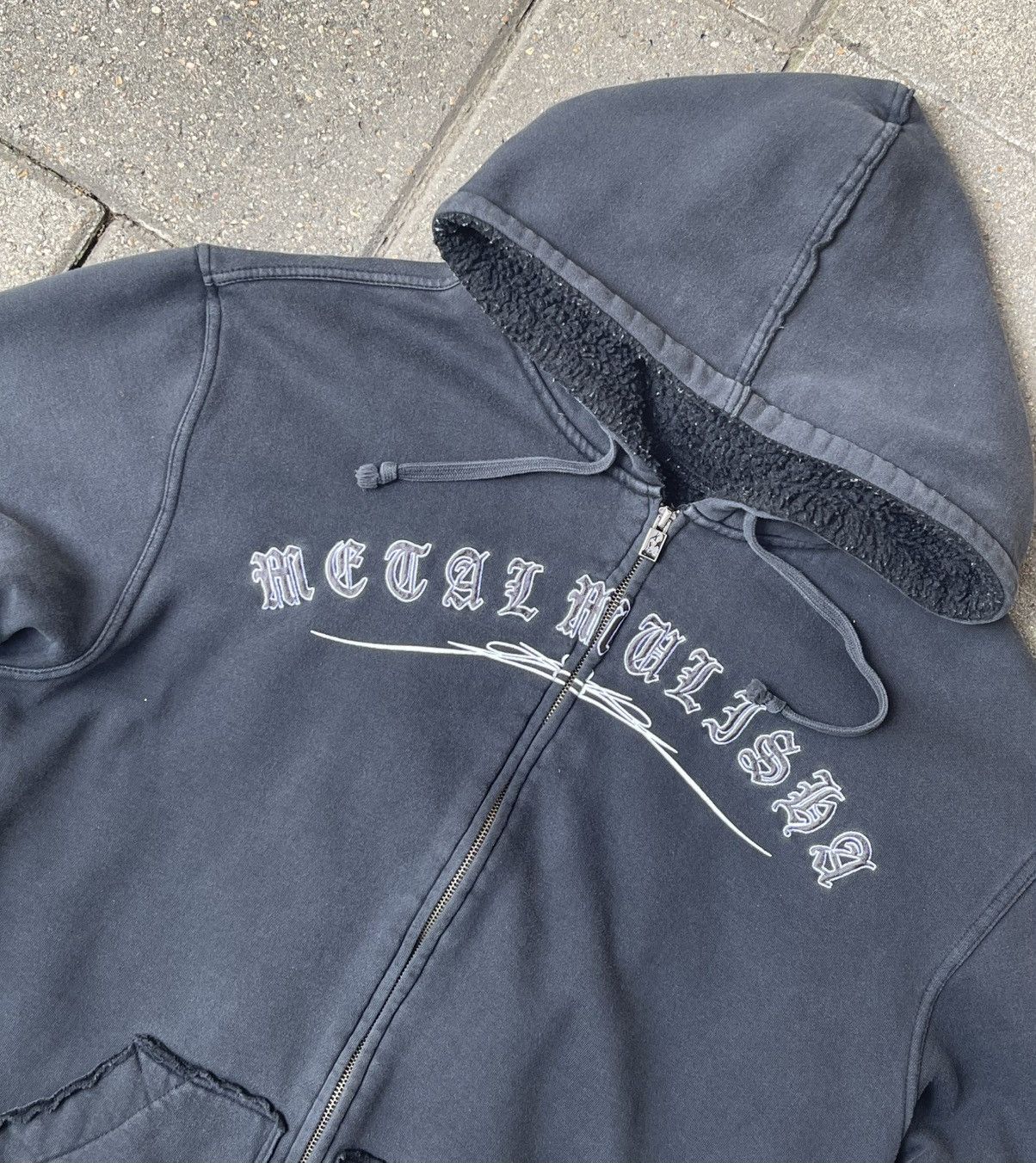Metal Mulisha 2000s Metal Mulisha Zip Up Hoodie Size US XL / EU 56 / 4 - 1 Thumbnail